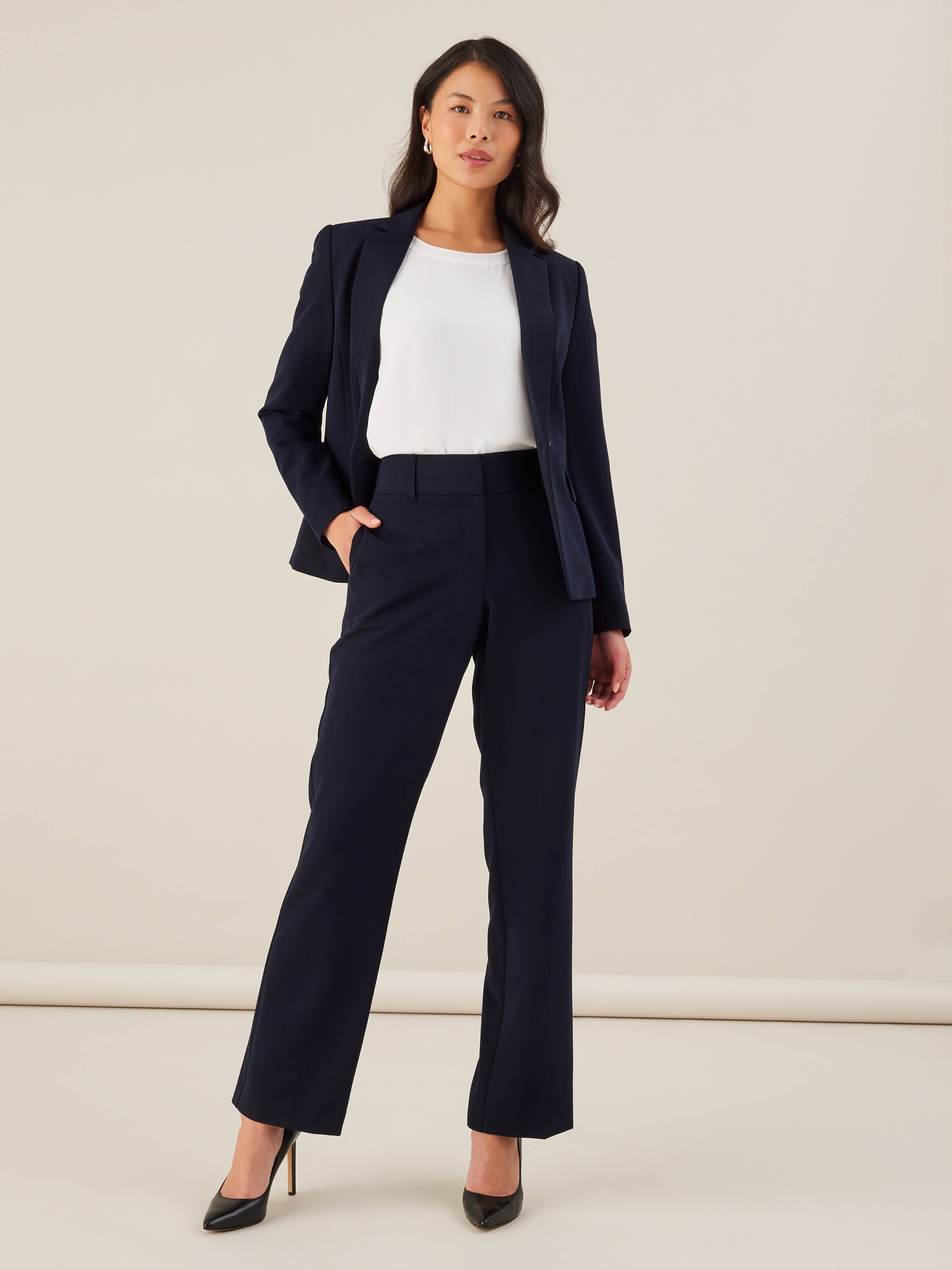 Classic Straight Suit Pant