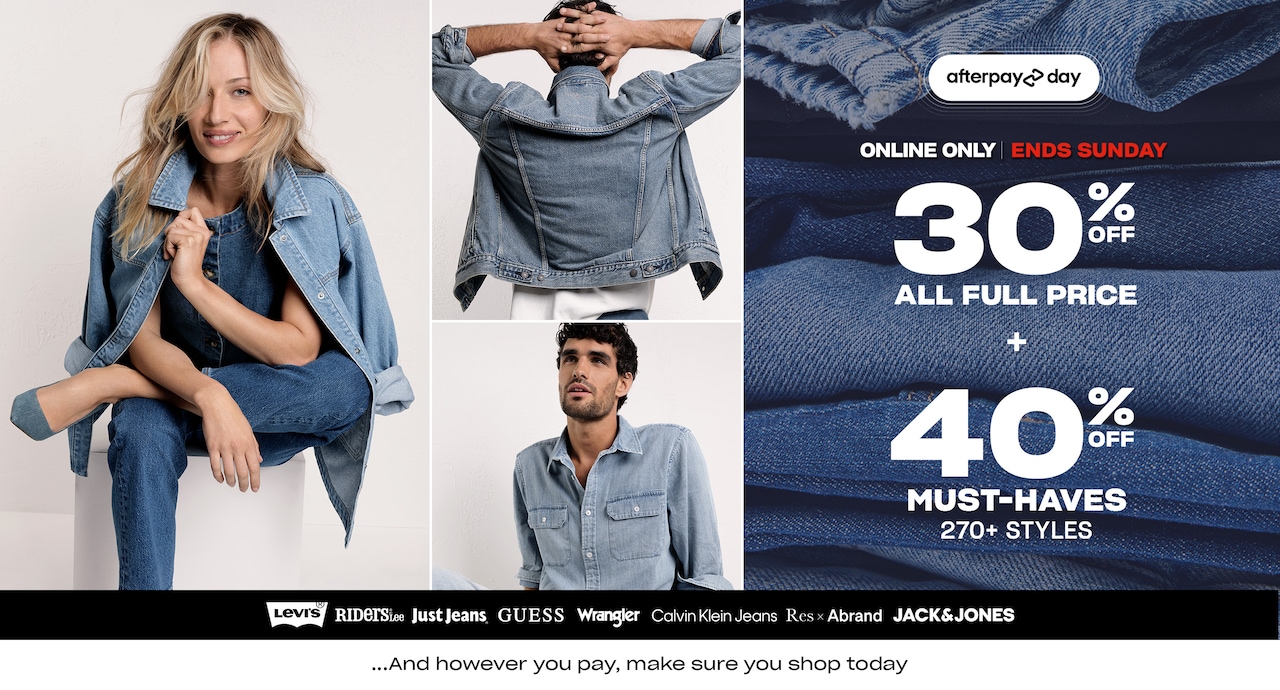 Online only, ends Sunday. 30% off full price. 40% off must-haves