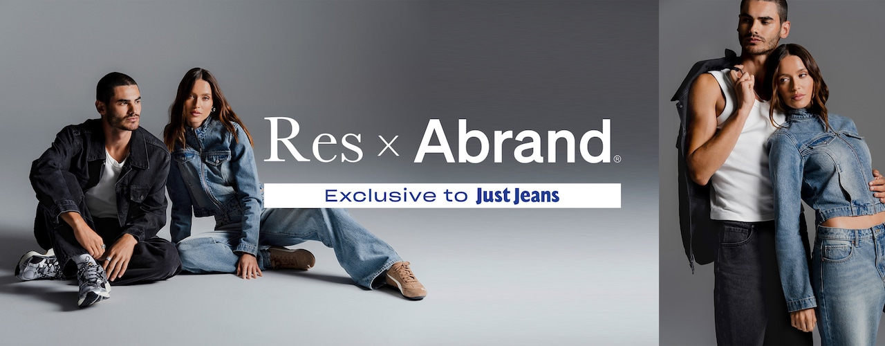 Introducing Res x Abrand. Exclusive to Just Jeans.