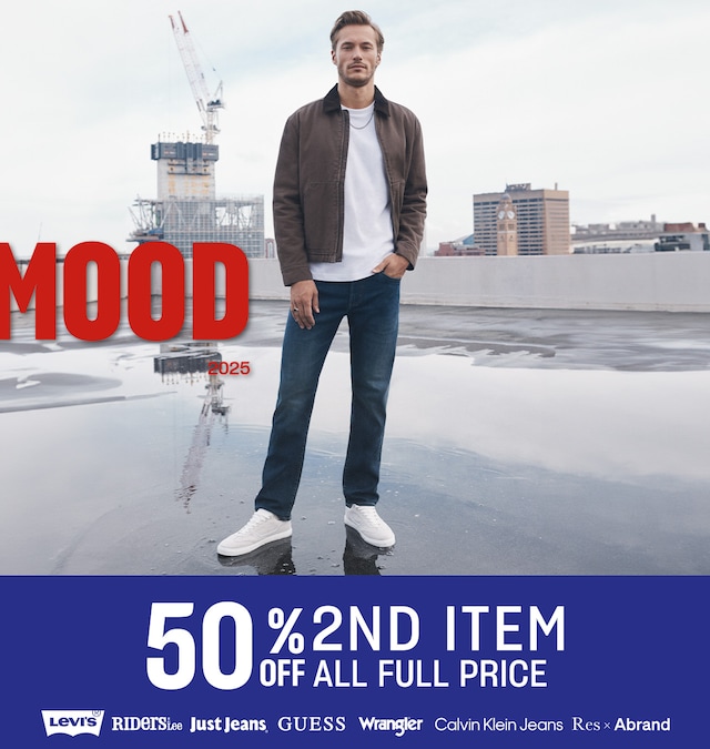 50% Off Second Item. All Full price.