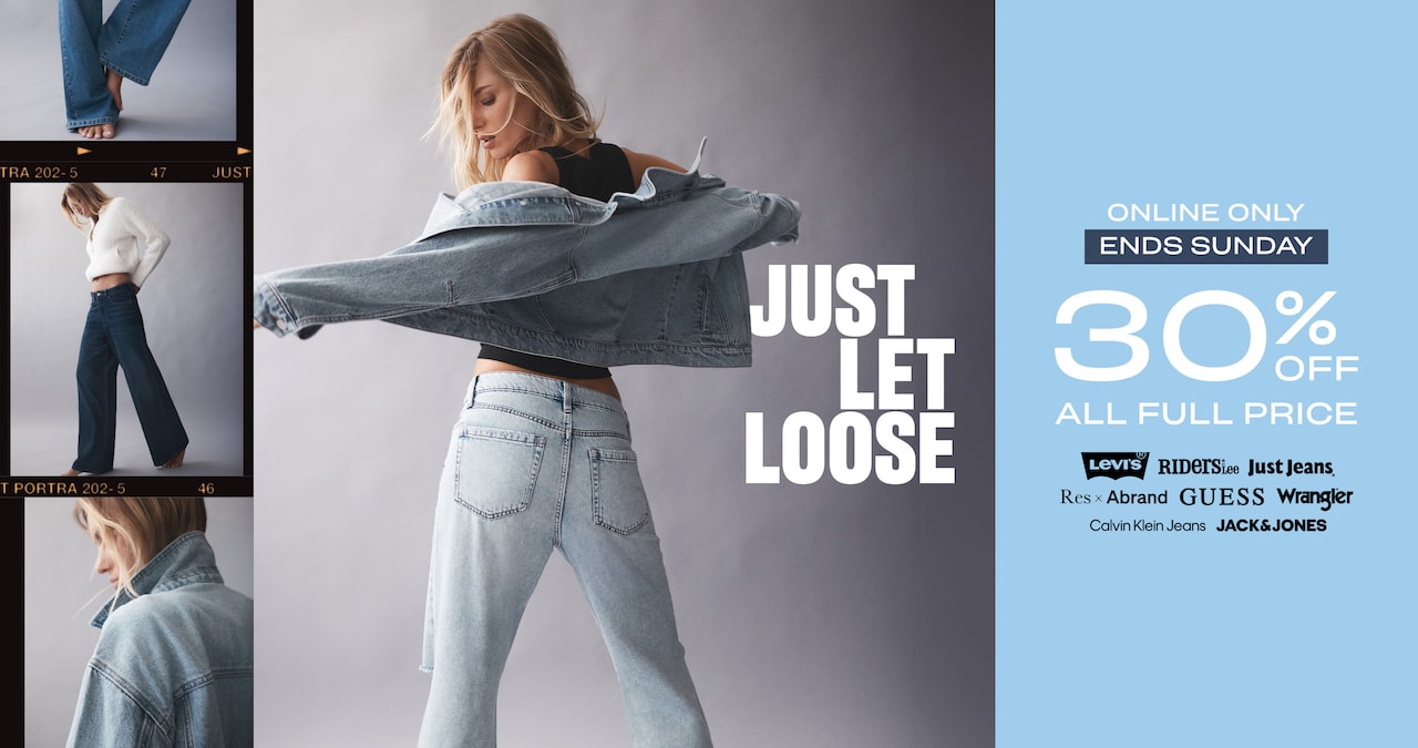 Online Only, Ends Sunday. 30% Off All Full Price.