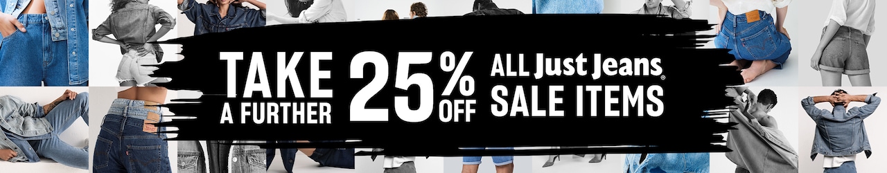 Take a further 25% off all Just Jeans sale items