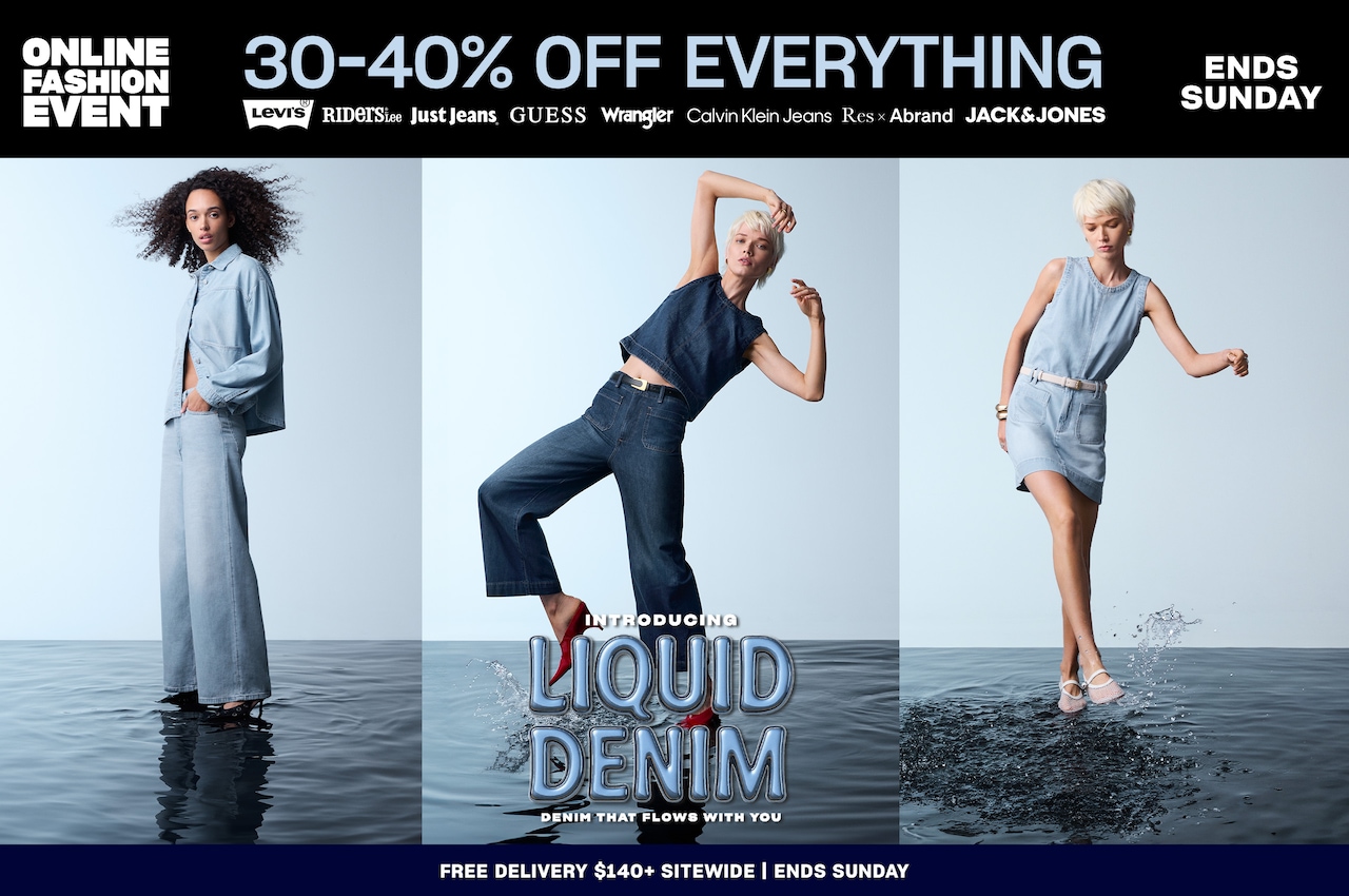 Online Fashion Event. Ends Sunday. 30-40% off everything.