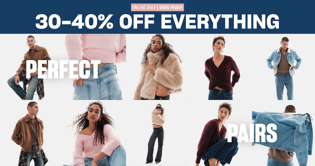 30-40% Off Everything