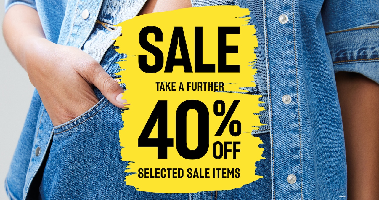 Sale Take A Further 40% Off Selected Sale Items