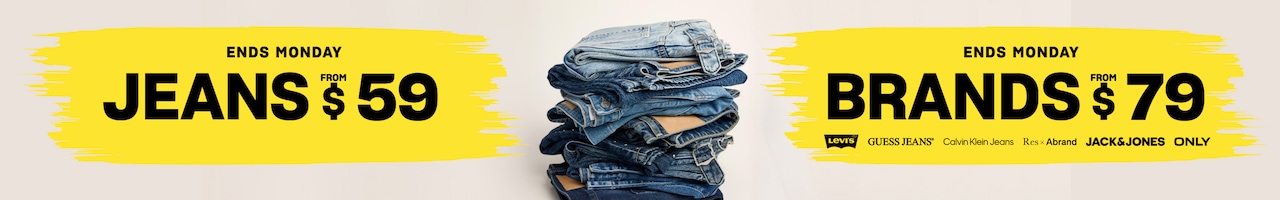 Jeans from $59 | Brands from $79
