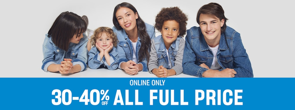 30% off all full price