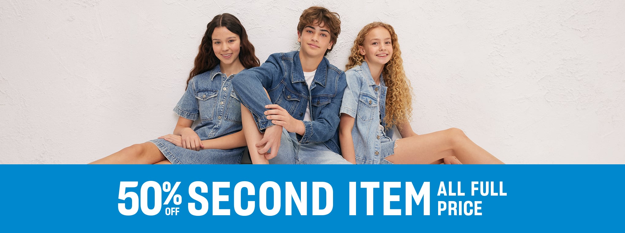 50% off 2nd item. All full price