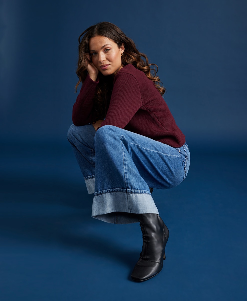 The Best Wide Leg Denim Silhouettes of the Season