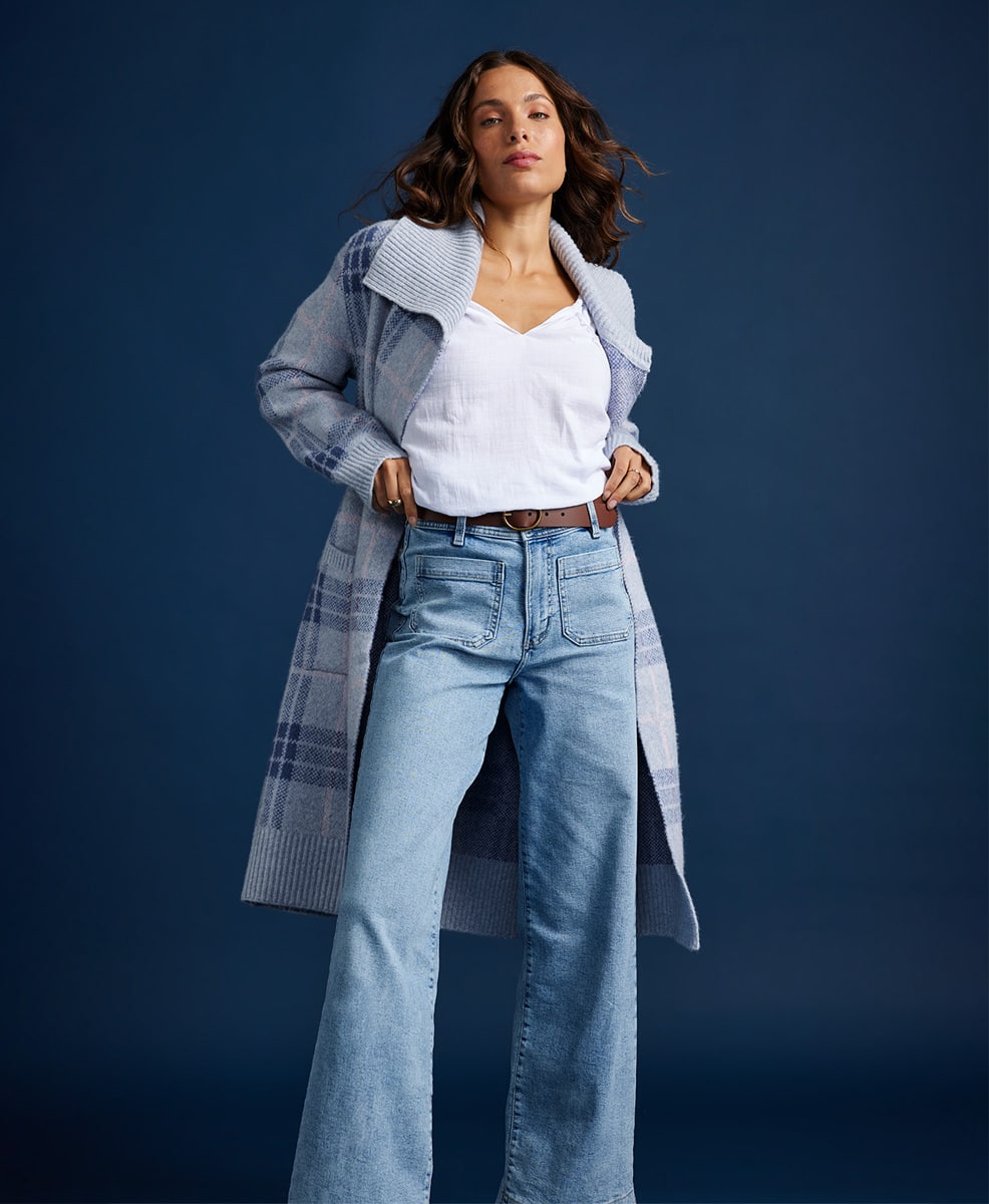 Originals Sky High Wide Leg Jeans