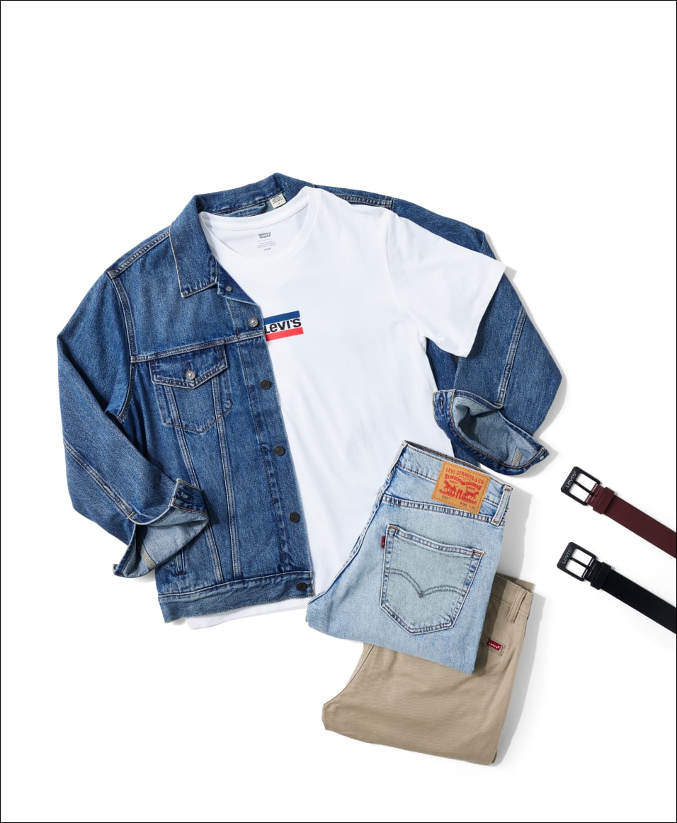 Levi’s 511 Jeans, Graphic Tee & Denim Jacket