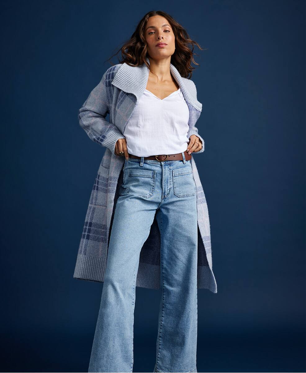 Alessia Collared Coatigan