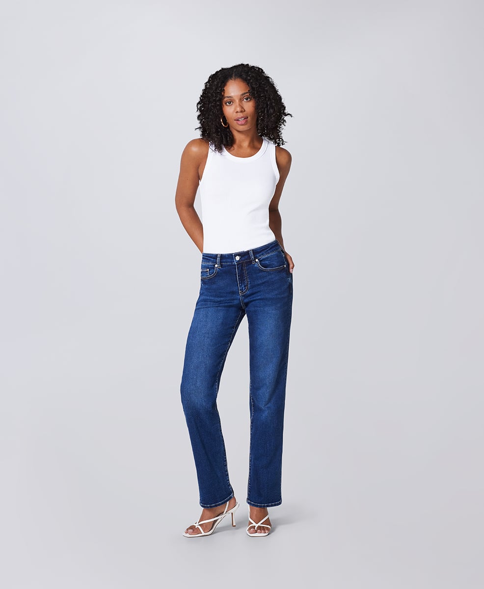 Originals High Rise Straight Jean