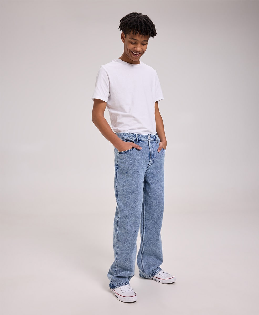 Boys Relaxed Baggy Jean