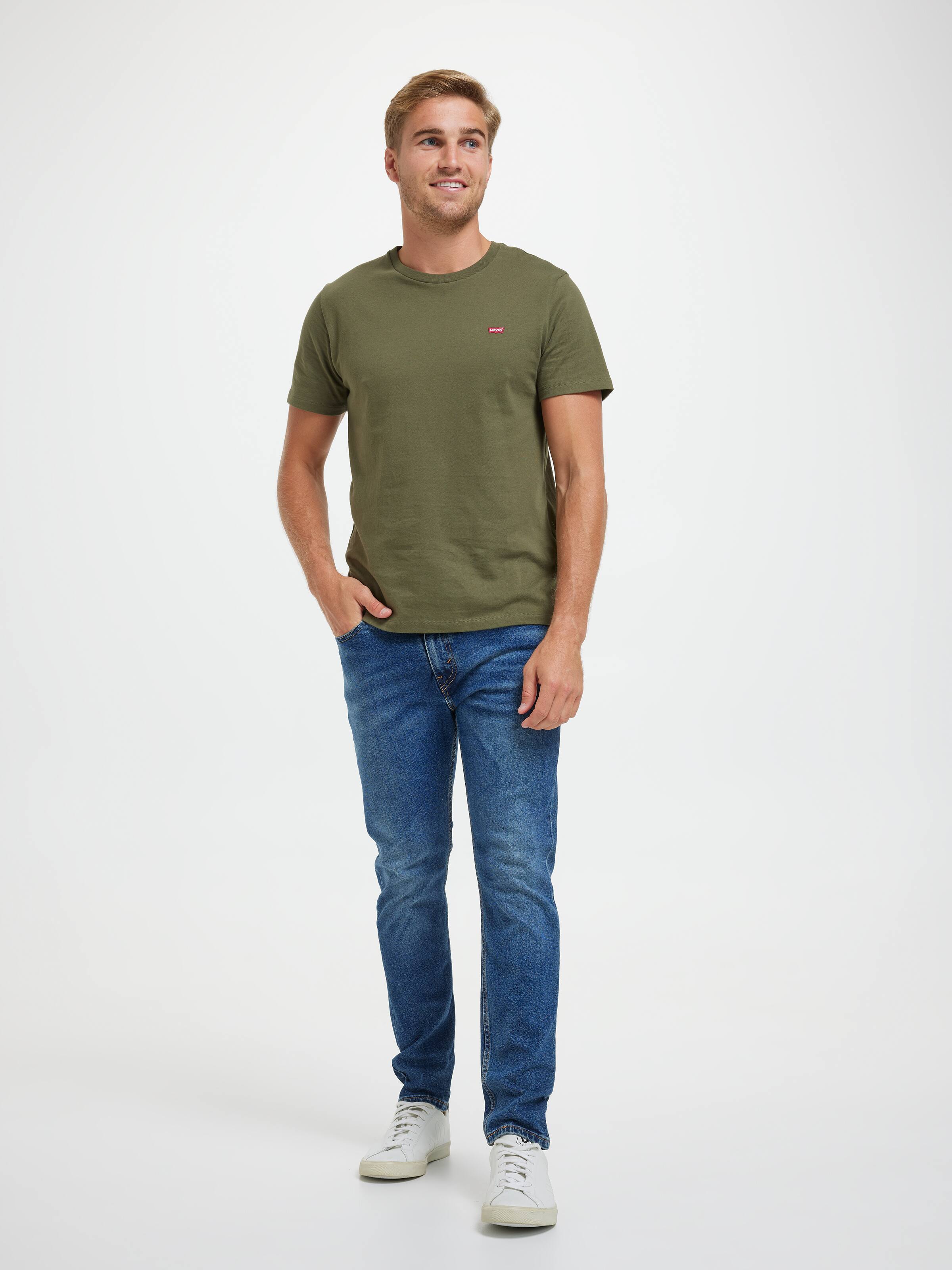 512 Slim Taper Jean In Goldenrod Mid