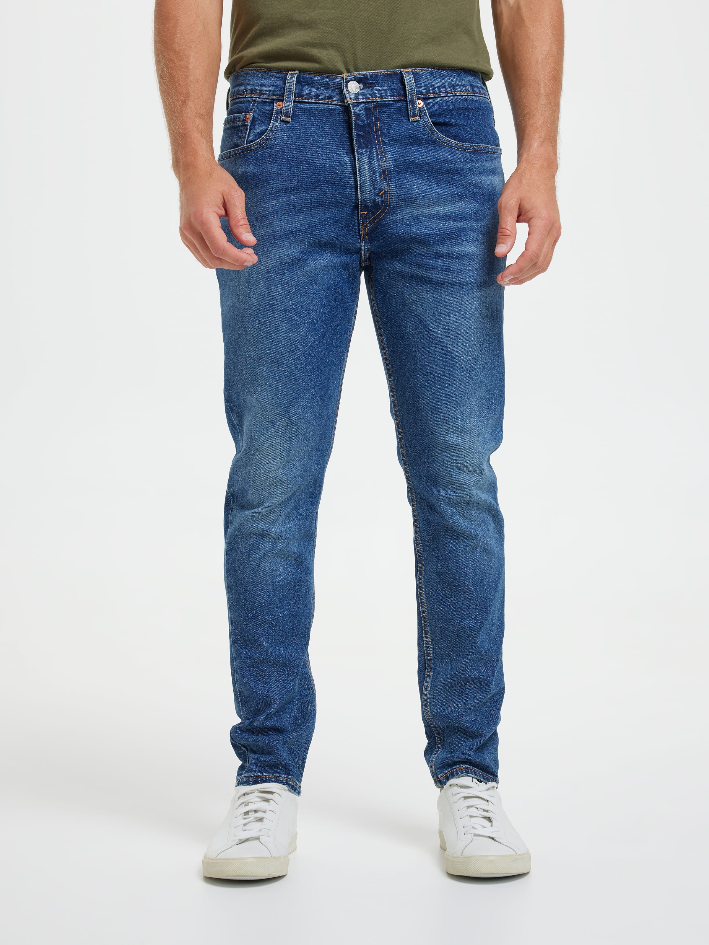 512 Slim Taper Jean In Goldenrod Mid