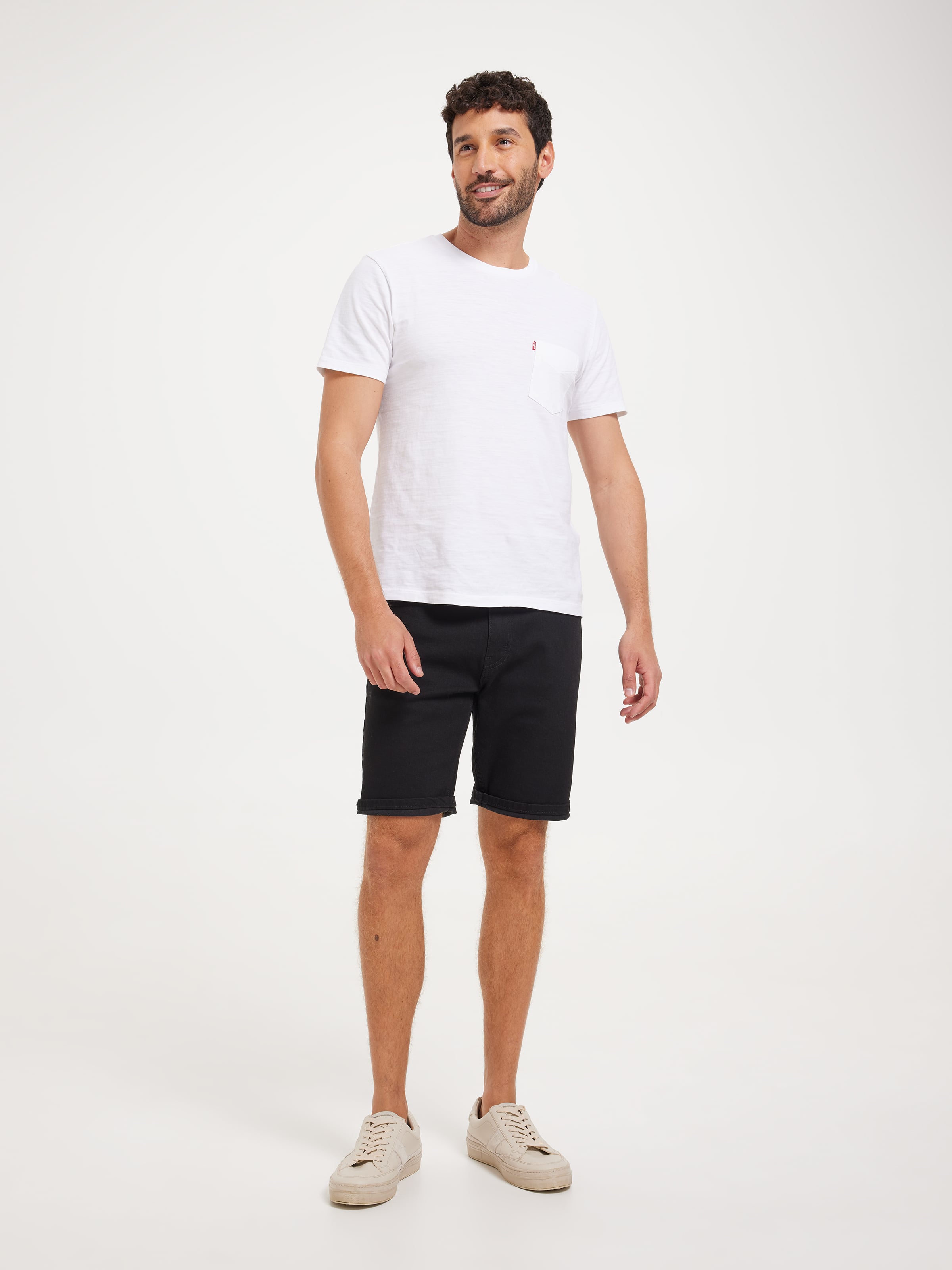 405 Standard Short In Black Steel