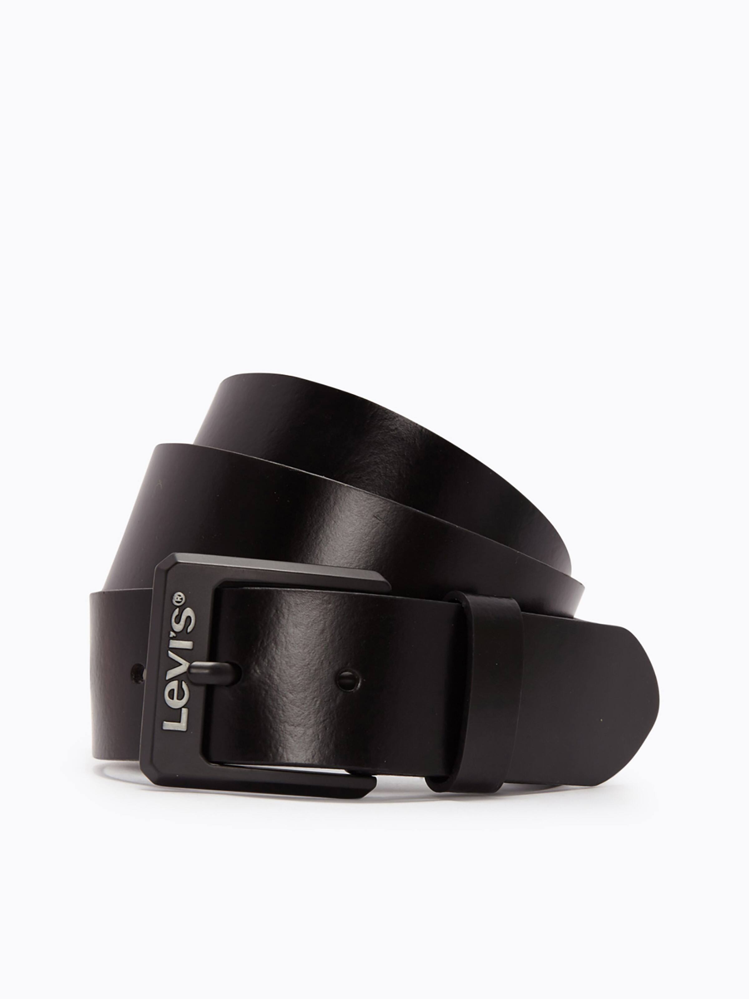 Contrast Belt In Black
