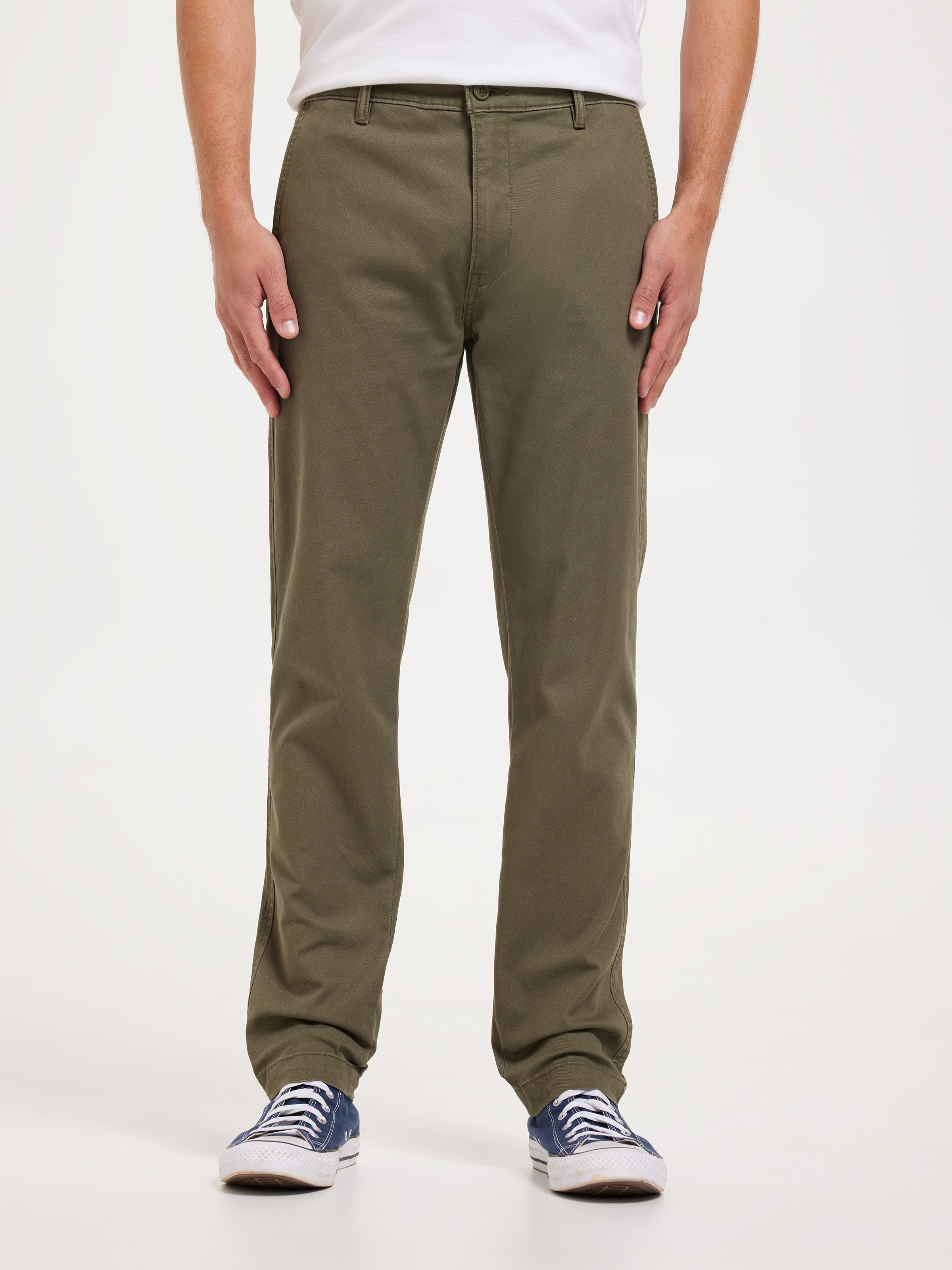 Xx Tapered Chino In Olive Knight