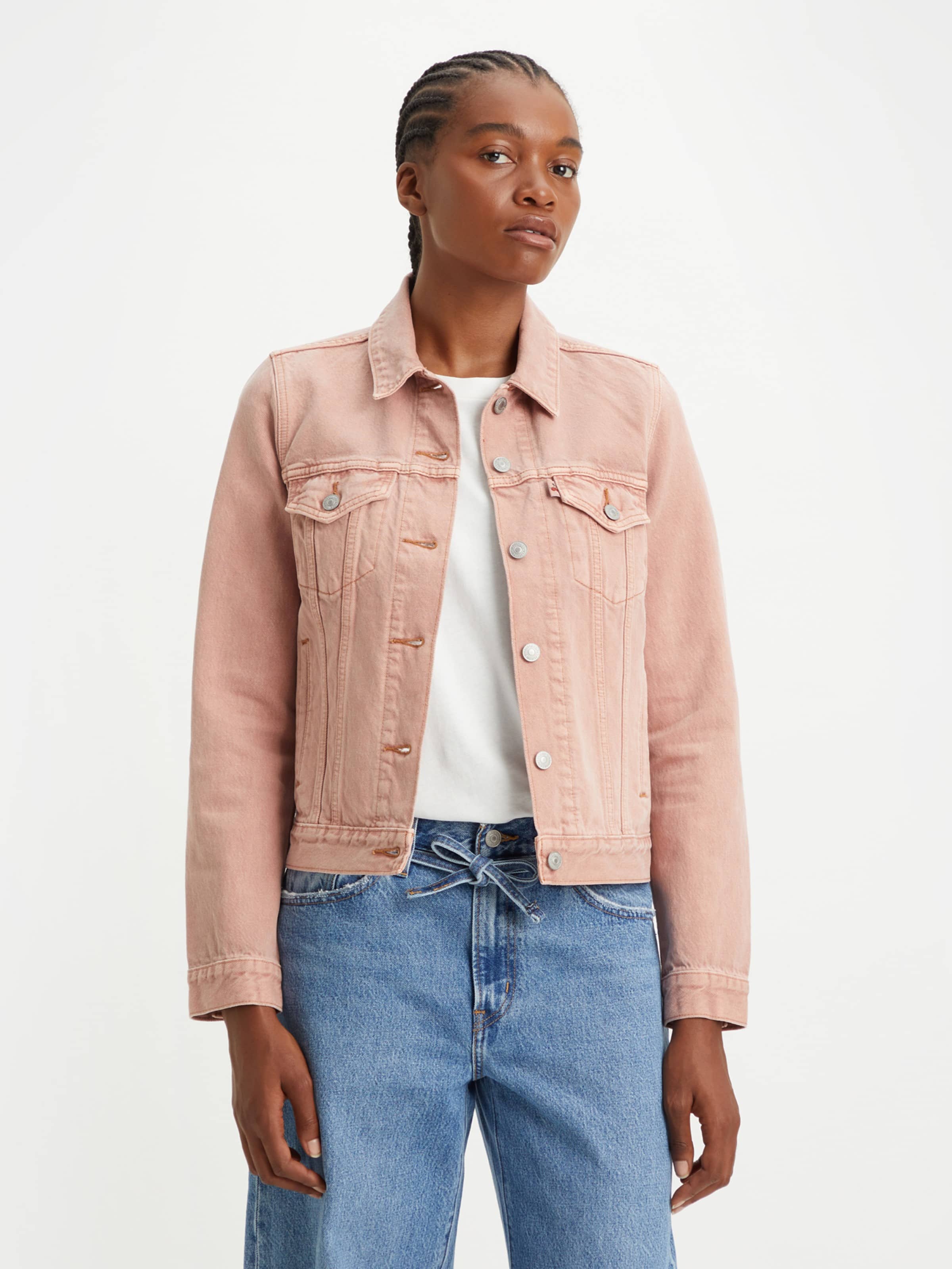 Original Trucker Jacket In Safflower