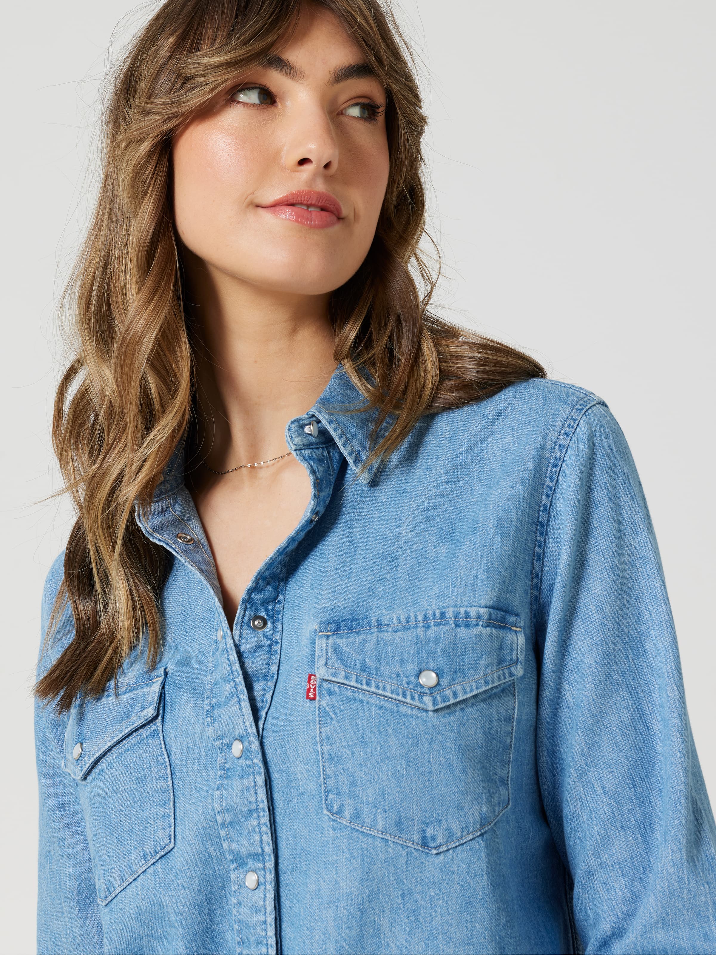 Iconic Western In Old Blue