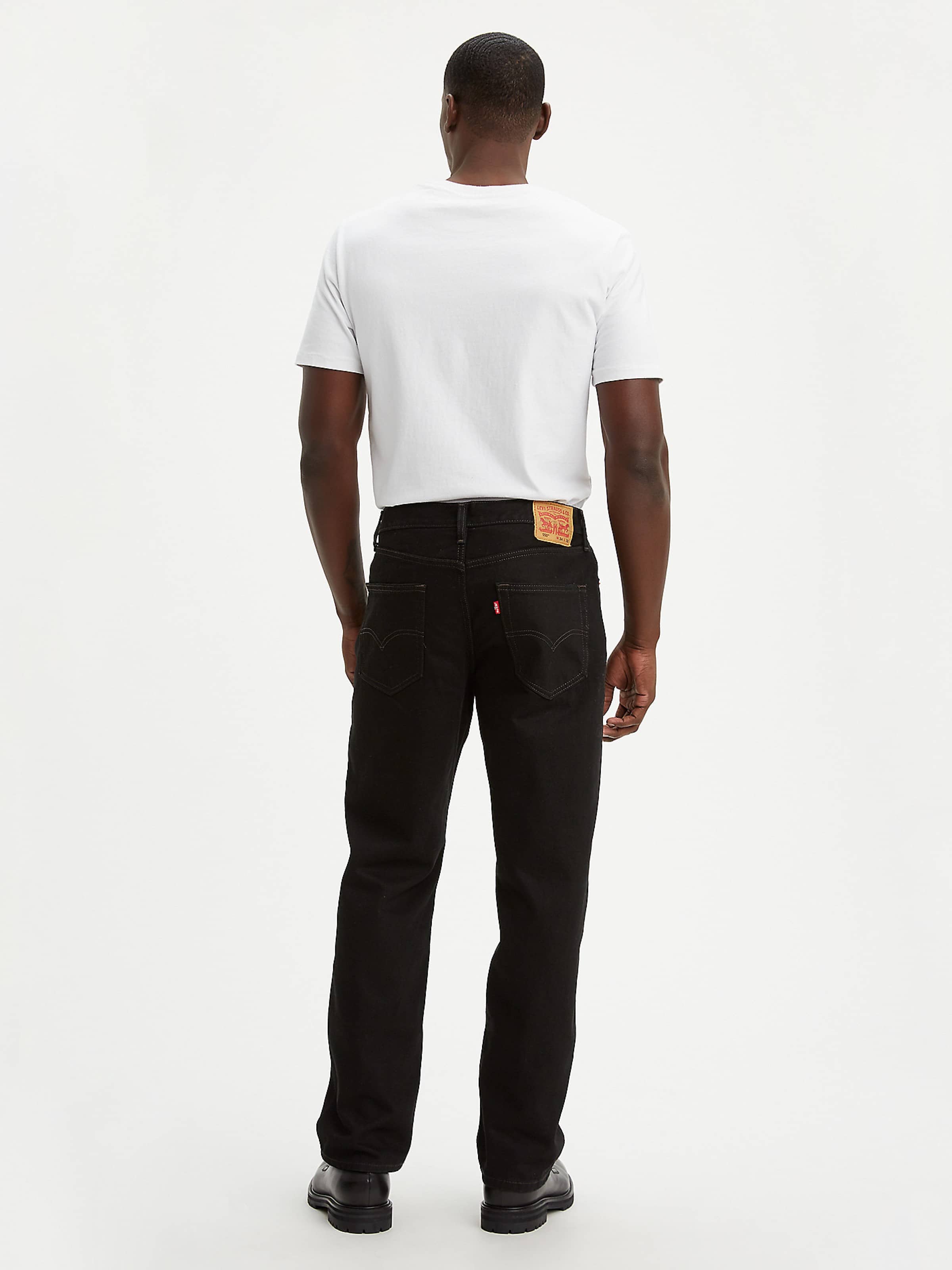 550 Relaxed Jean In Black - Just Jeans Online