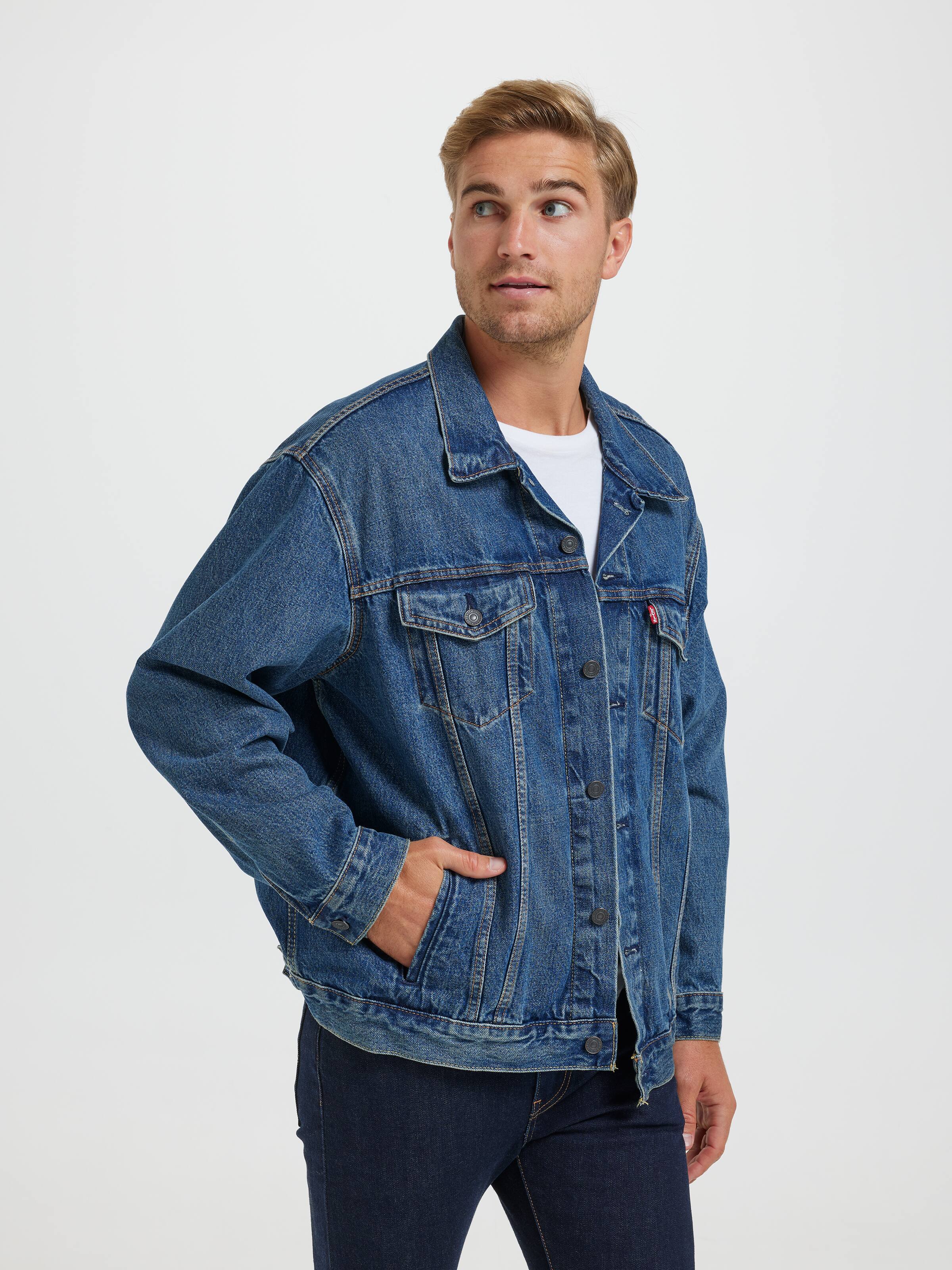 Relaxed Fit Trucker In Waterfalls