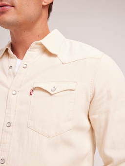 Barstow Western Shirt In White