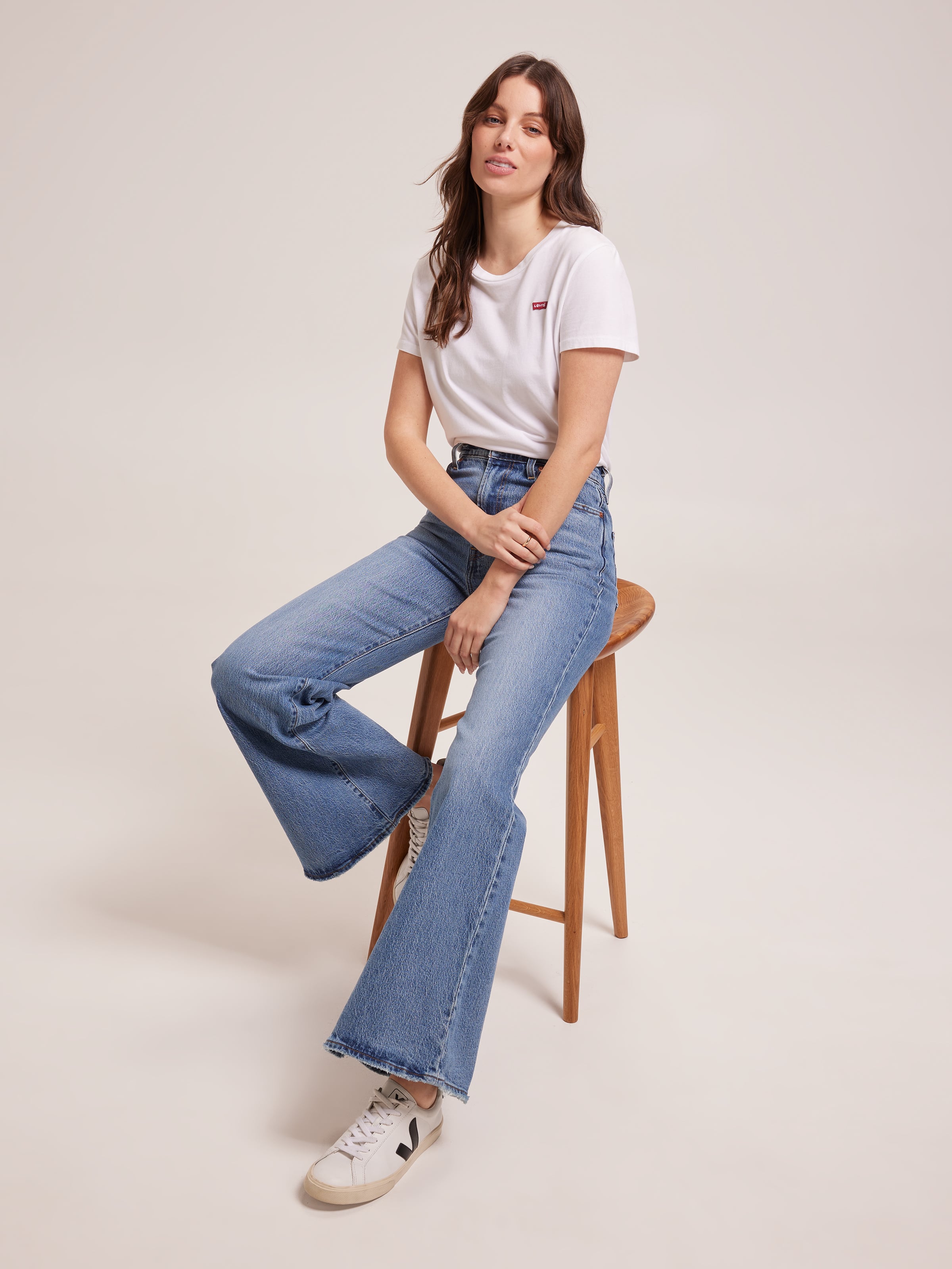 Ribcage super high rise jeans on sale