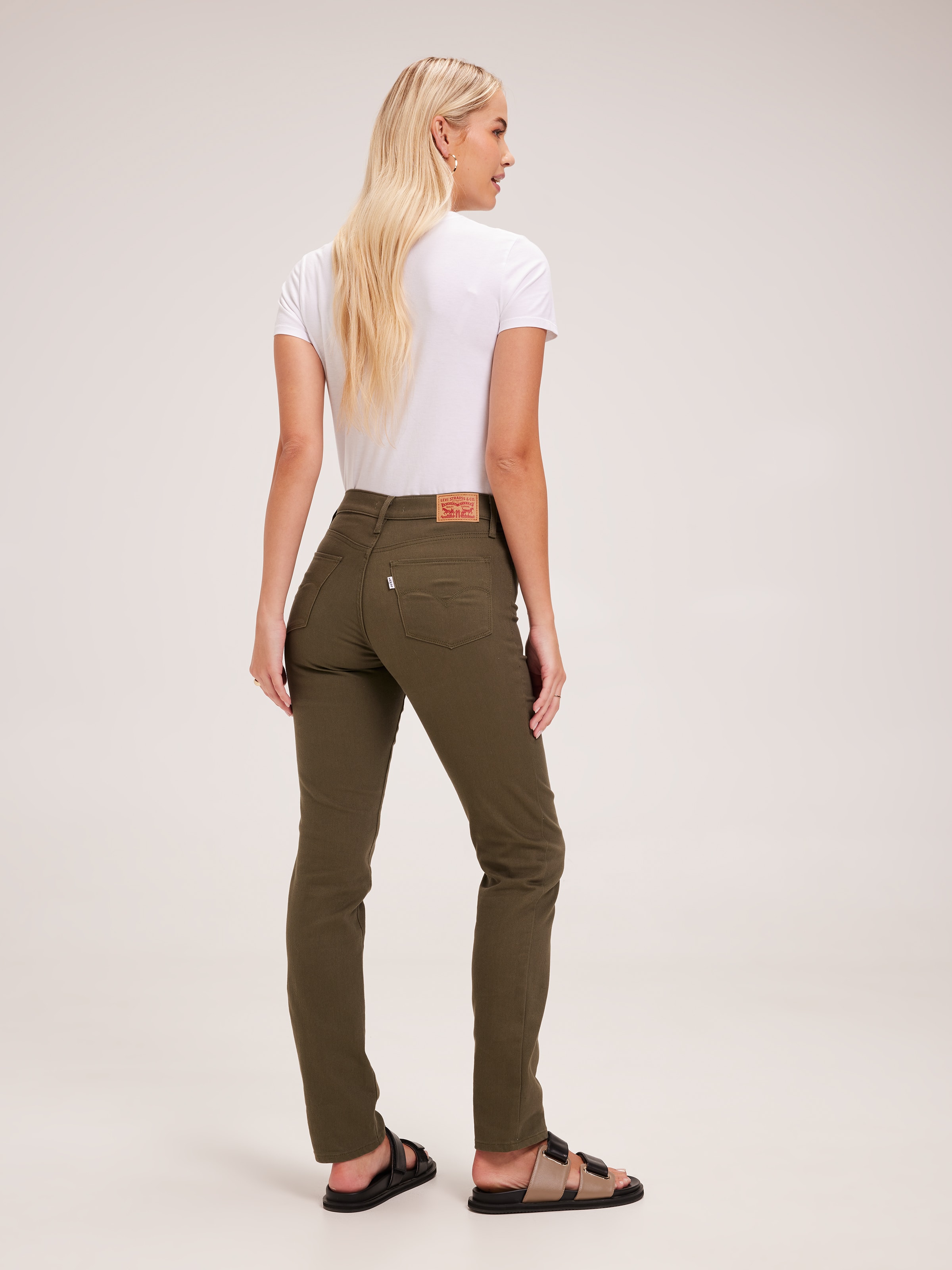 312 Shaping Slim Jean In Olive Night