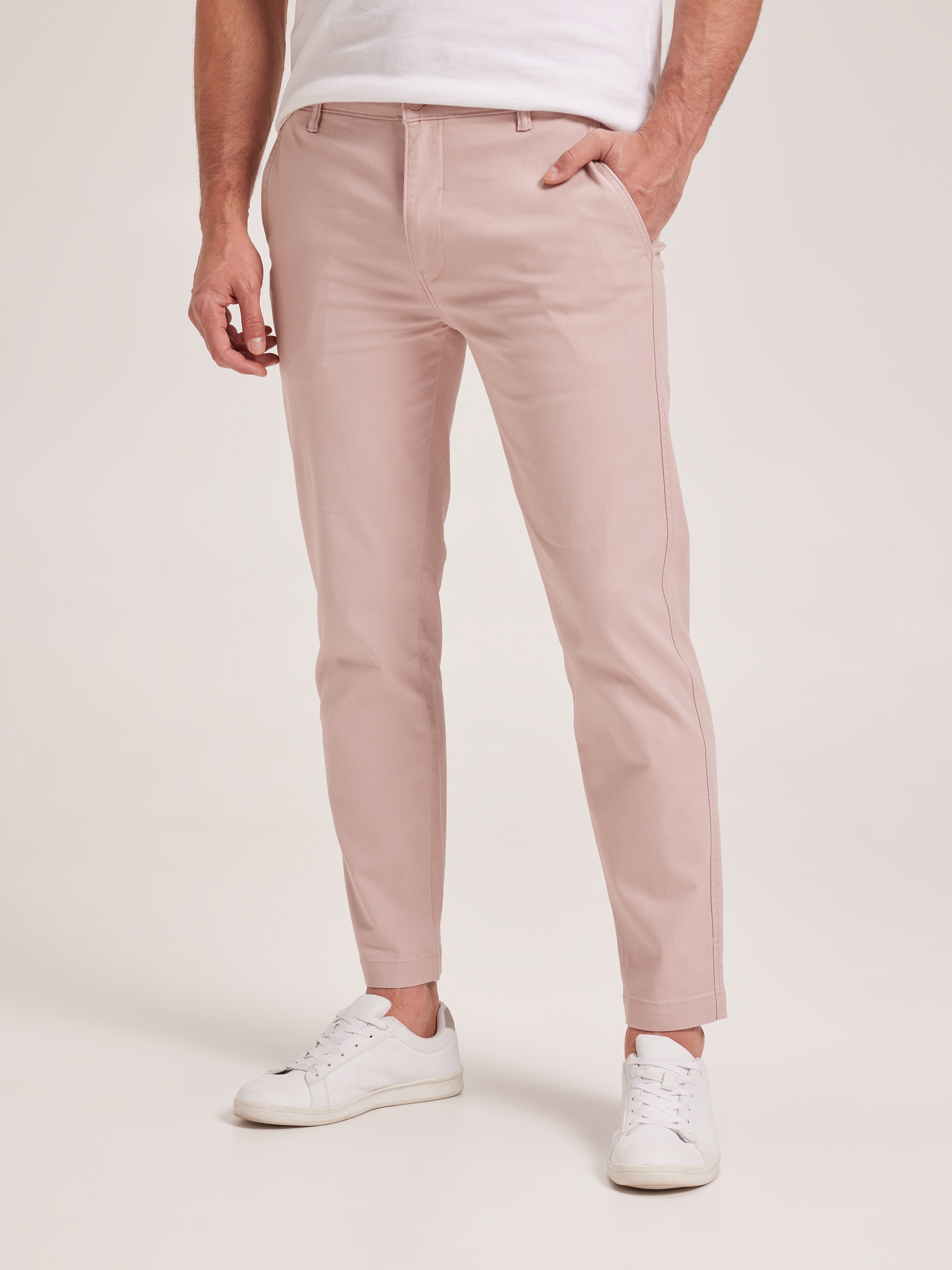 Xx Chino Standard Taper In Adobe Rose