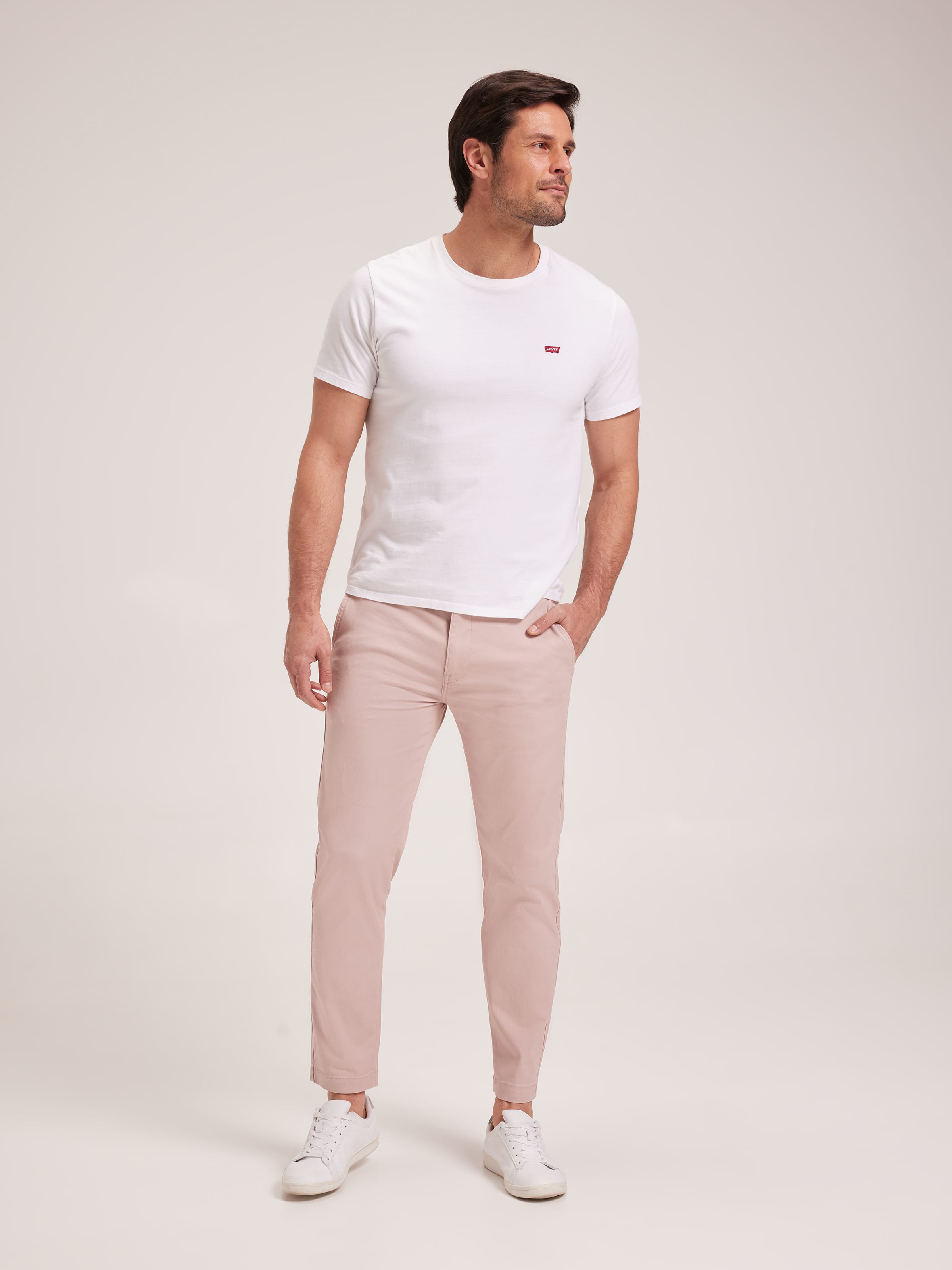 Xx Chino Standard Taper In Adobe Rose
