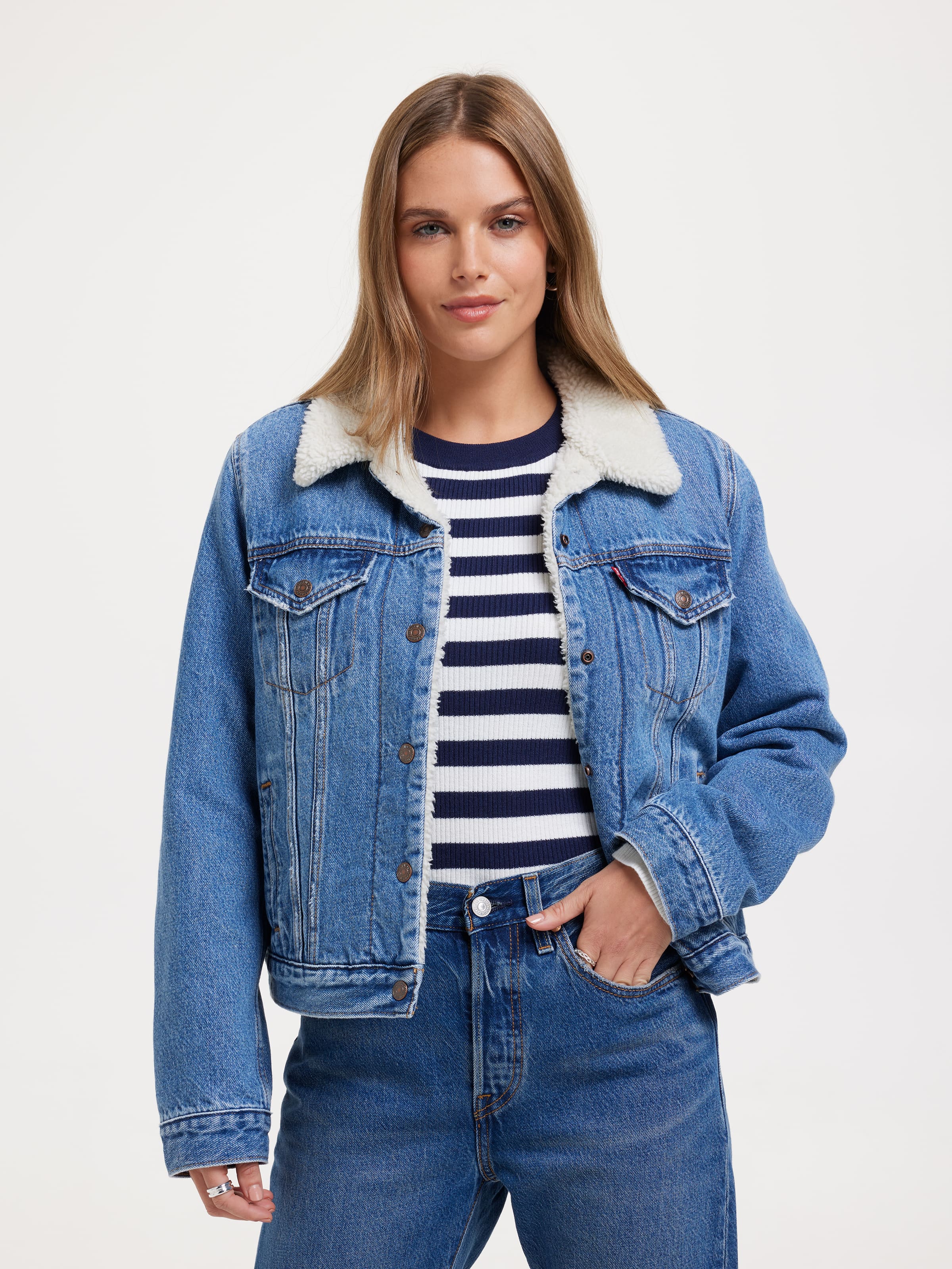 Original Sherpa Trucker In Weekend Want
