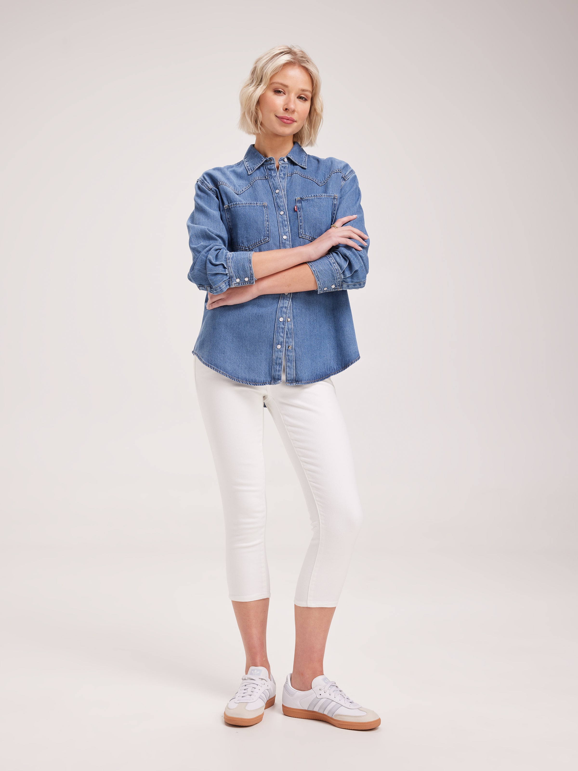 Teodora Western Shirt In Going Steady