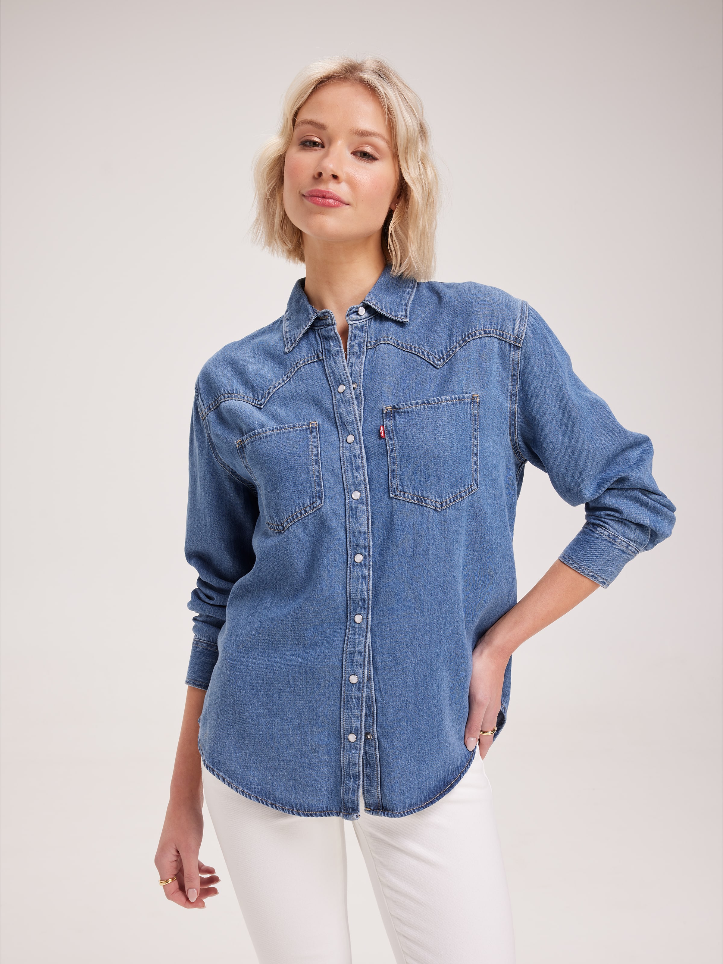 Teodora Western Shirt In Going Steady