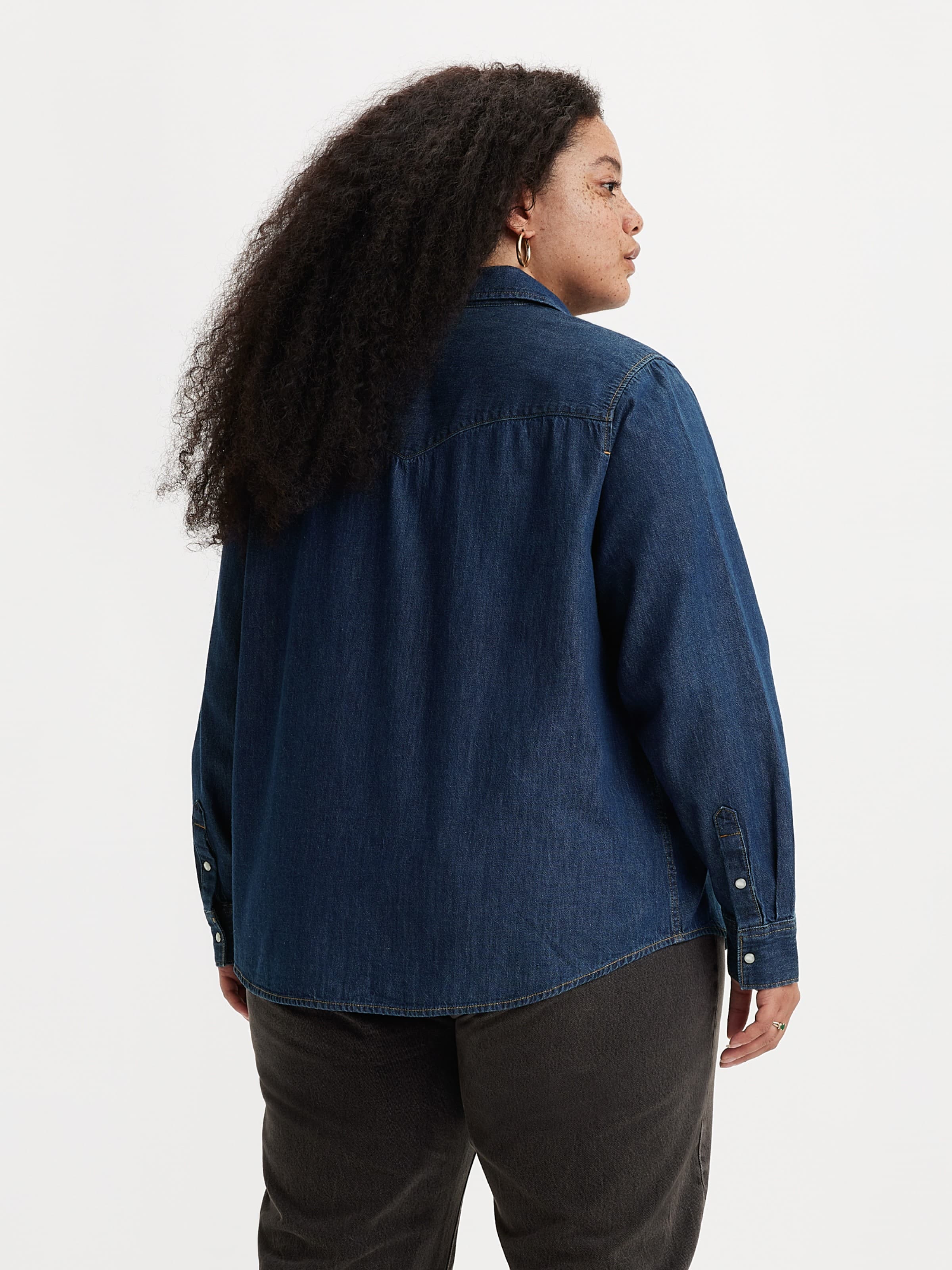 Curve Ultimate Western Shirt In Smokin Hot