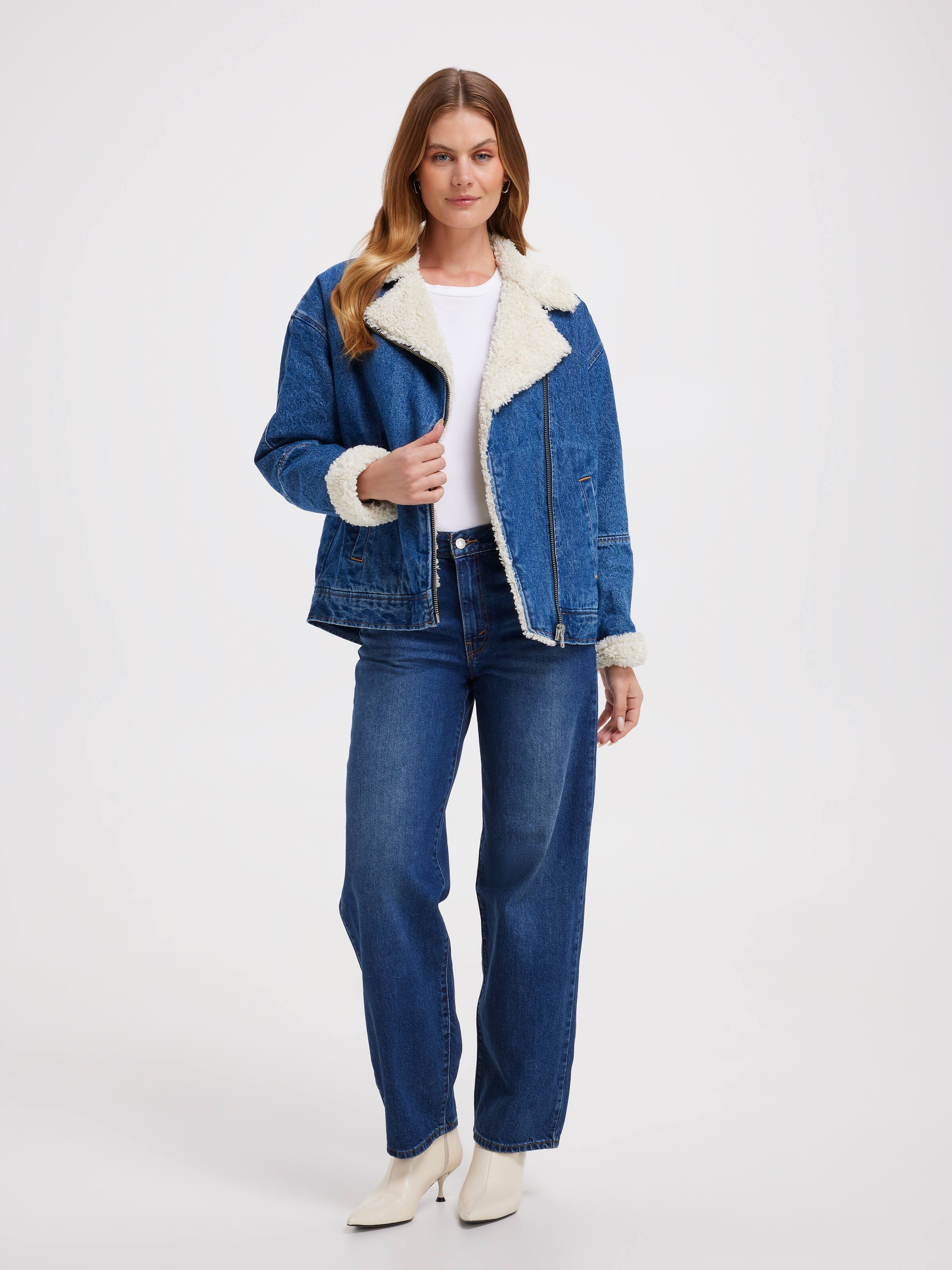 Sherpa Flight Jacket In In The Air