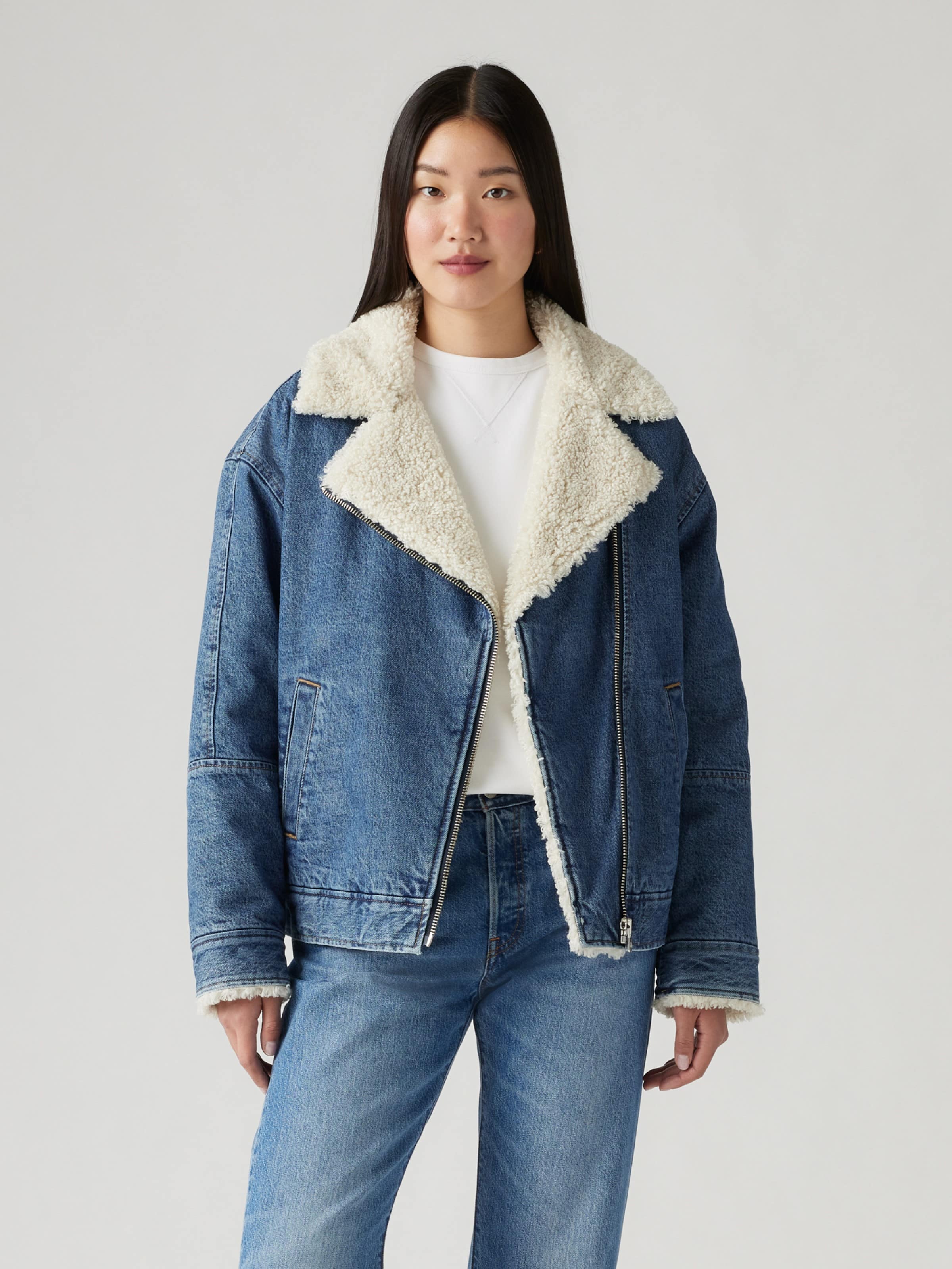 Sherpa Flight Jacket In In The Air