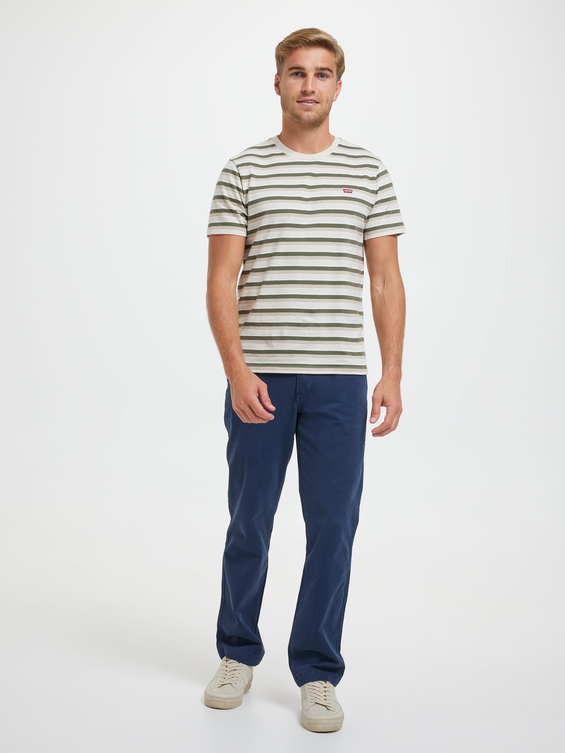 Xx Chino Authentic Straight In Navy Blazer