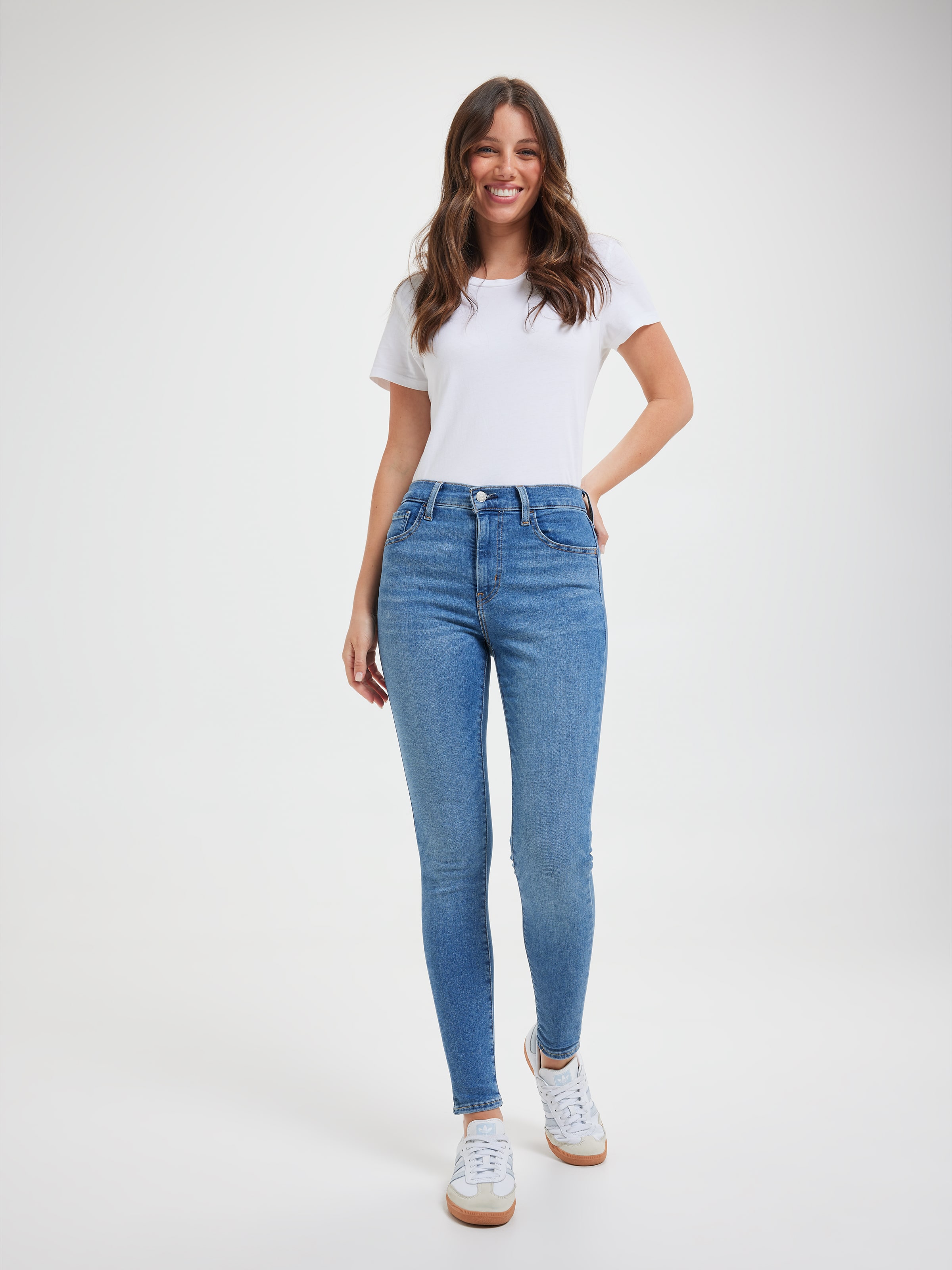 720 High Rise Super Skinny Jean In Animal Kingdom