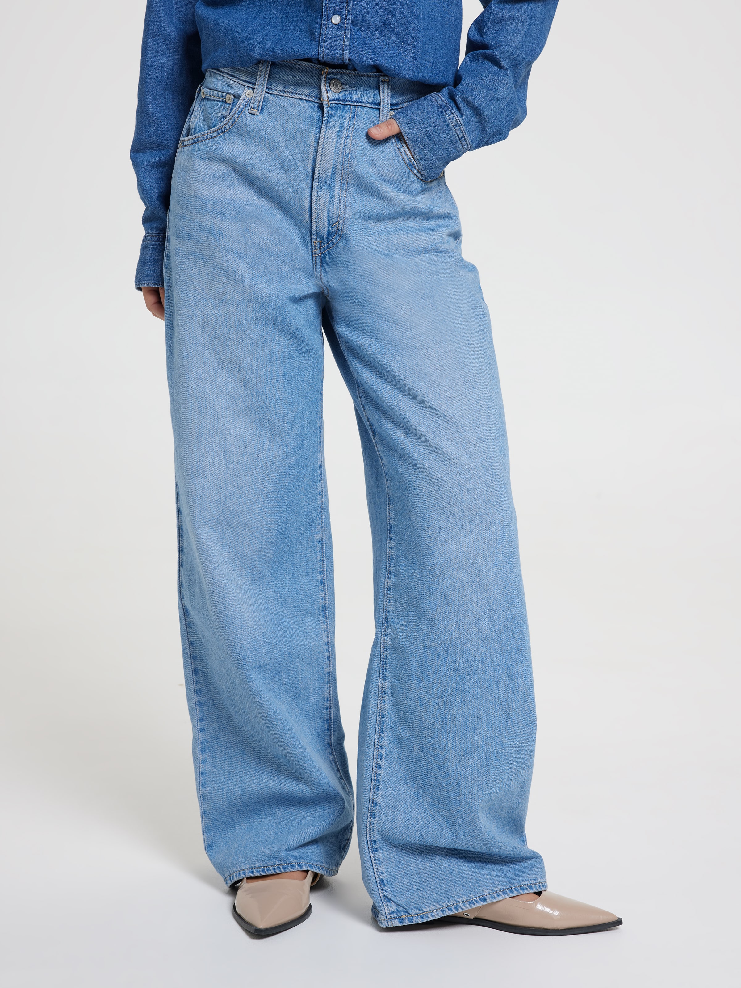 Cinch Baggy In Invested Indigo