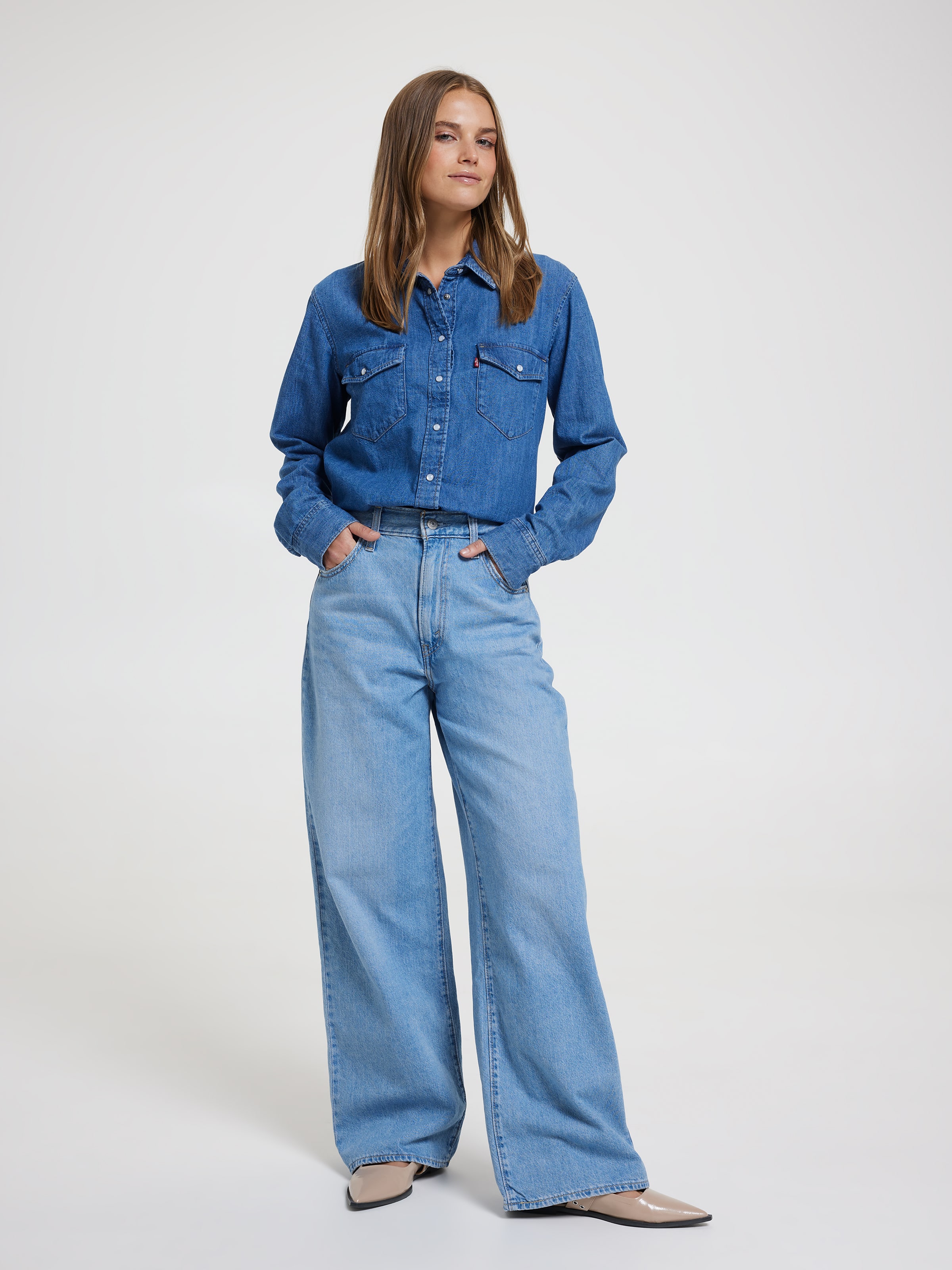 Cinch Baggy In Invested Indigo
