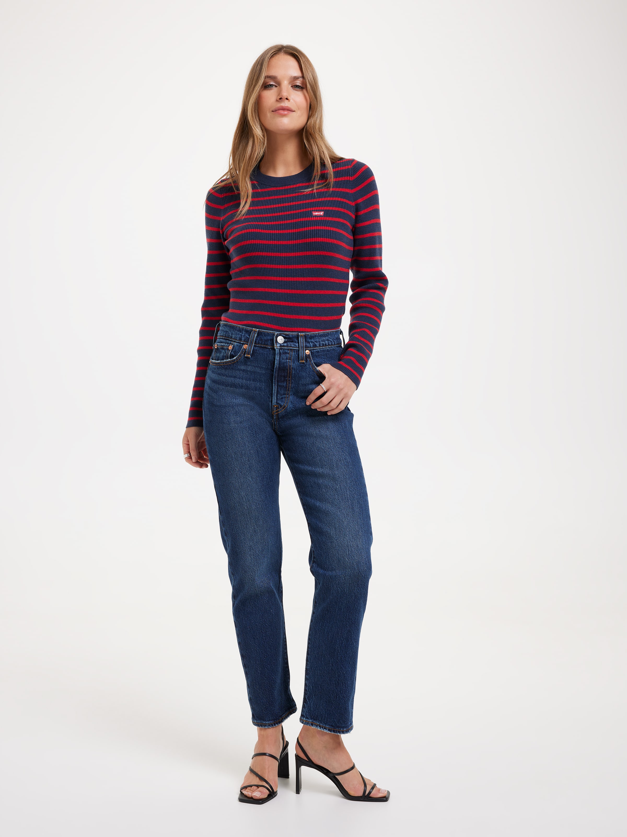 Wedgie Straight In Indifferent Indigo