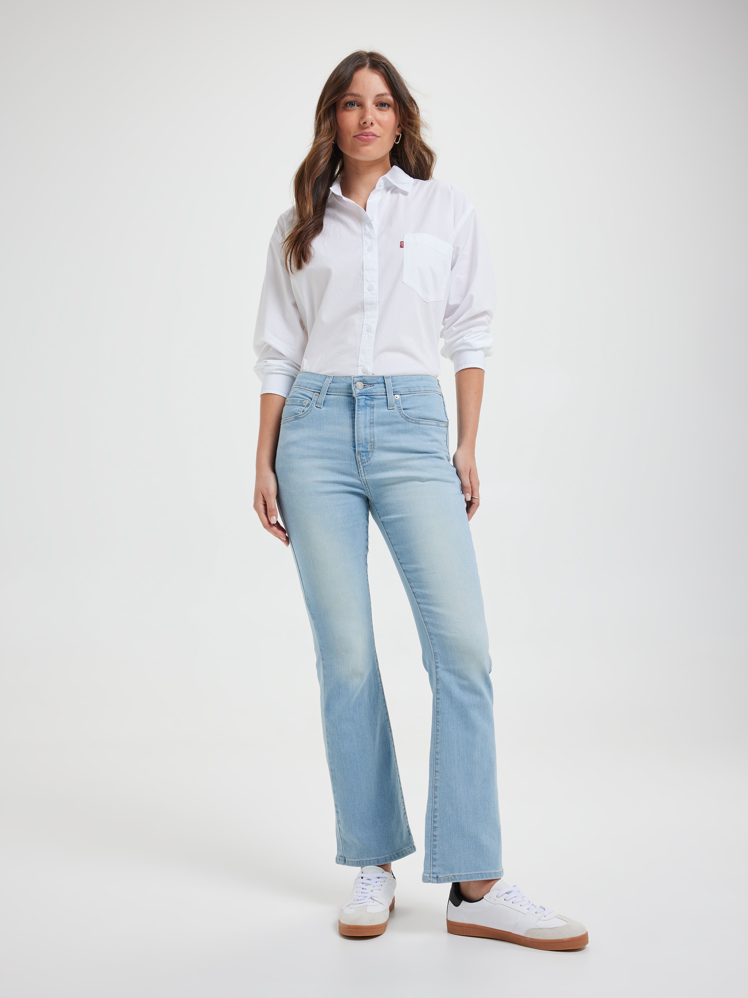 725 High Rise Bootcut Jean In Eternal Indigo Light