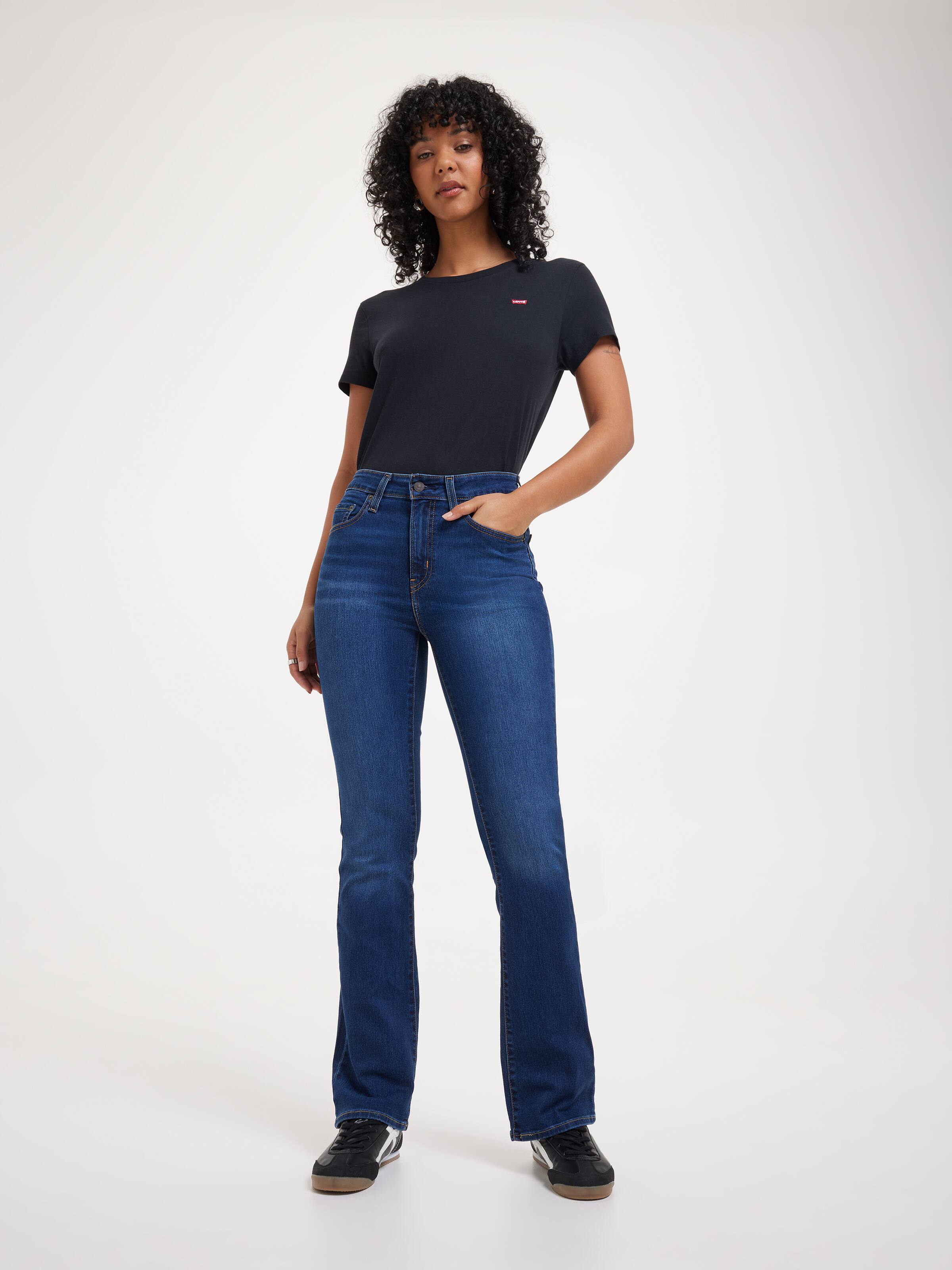 725 High Rise Bootcut In Eternal Indigo Dark
