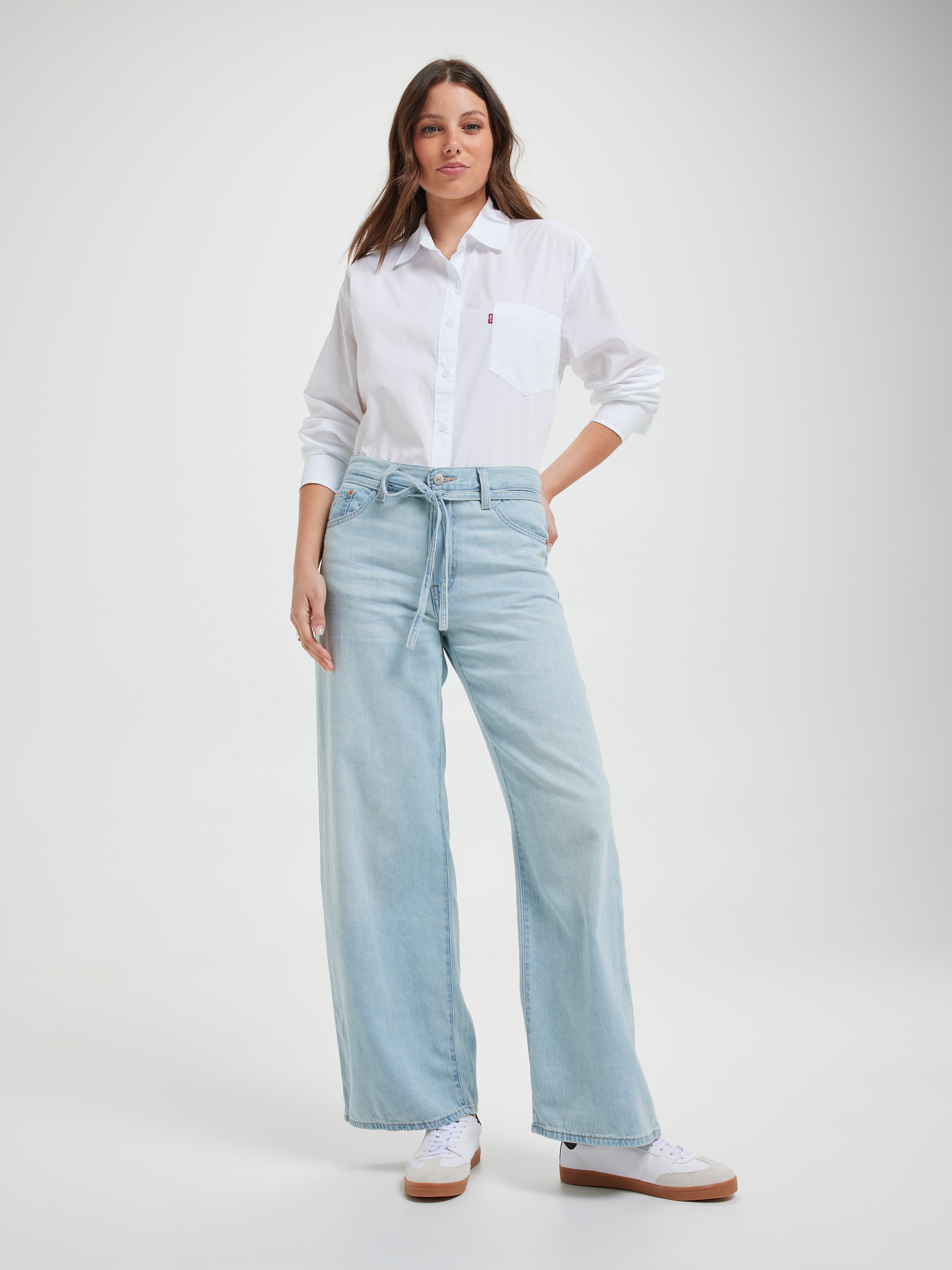 Harlie New Boyfriend Shirt In Bright White