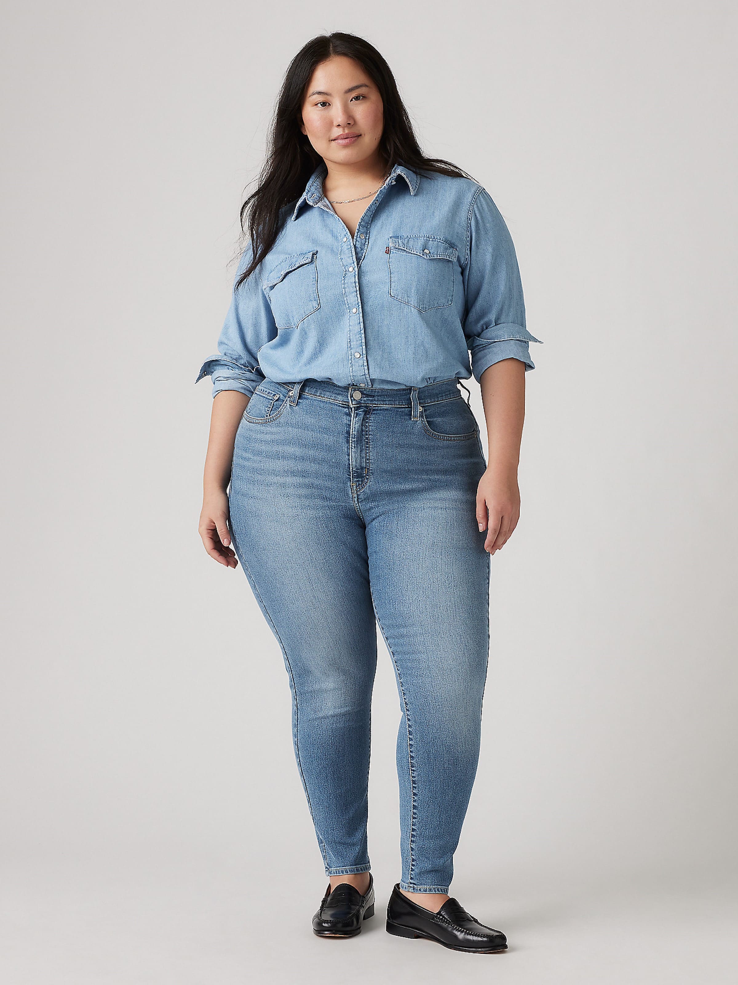Curve 721 Hi-Rise Skinny In Eternal Indigo Mid