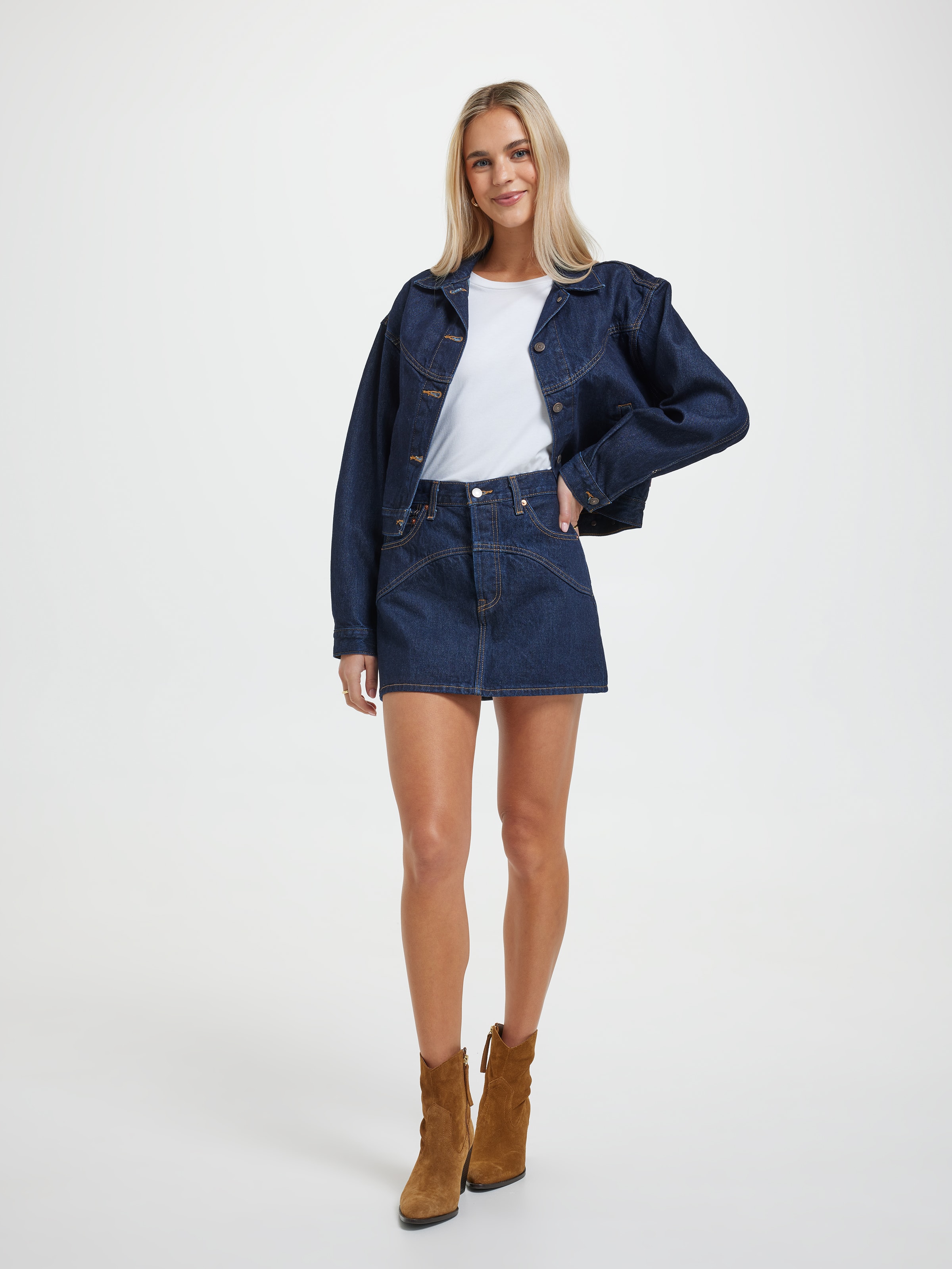 Icon Skirt Western Yoke In Ironic Iconic