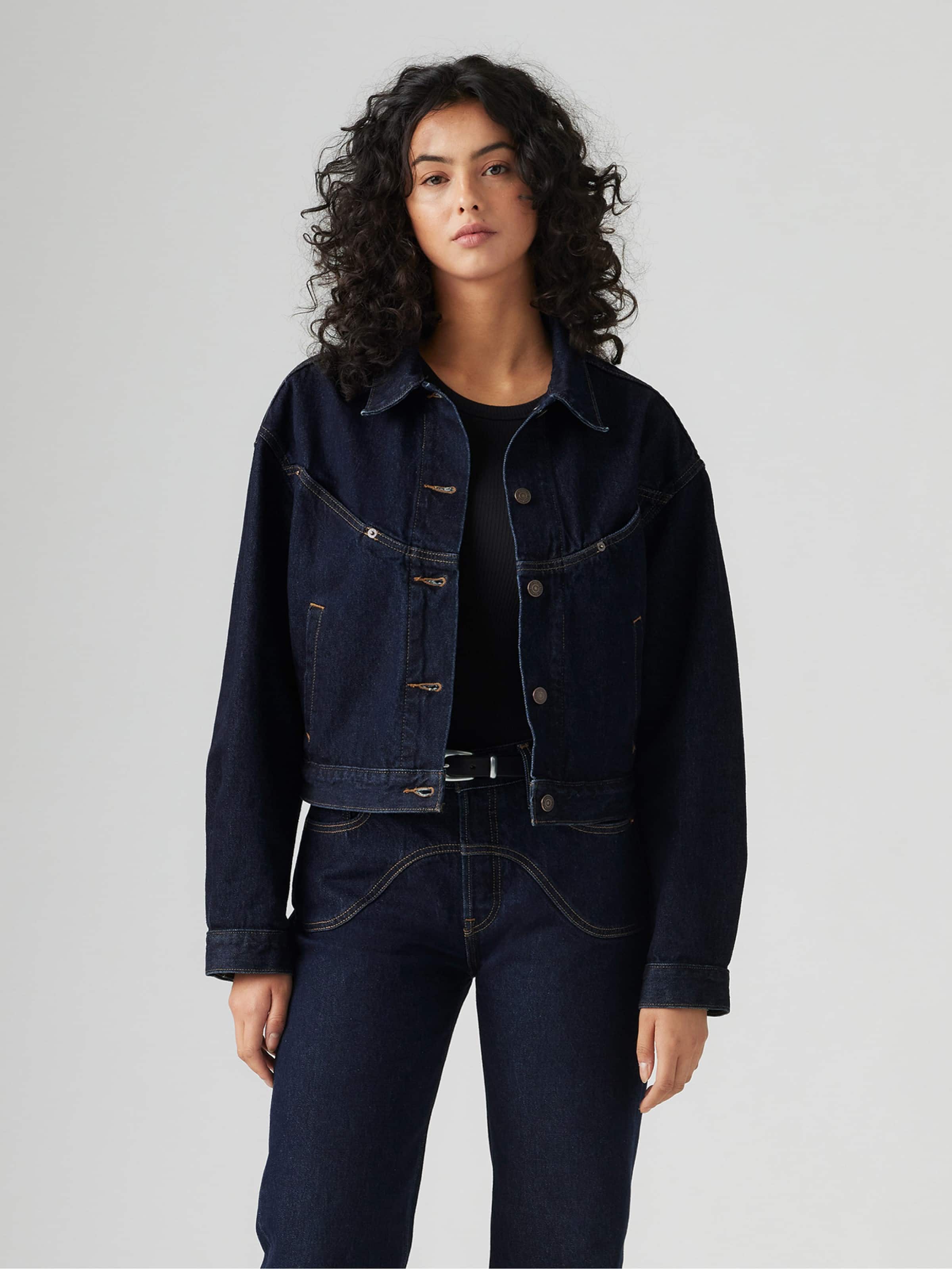 Shrunken 90S Trucker Western In Dream Nice Dreams