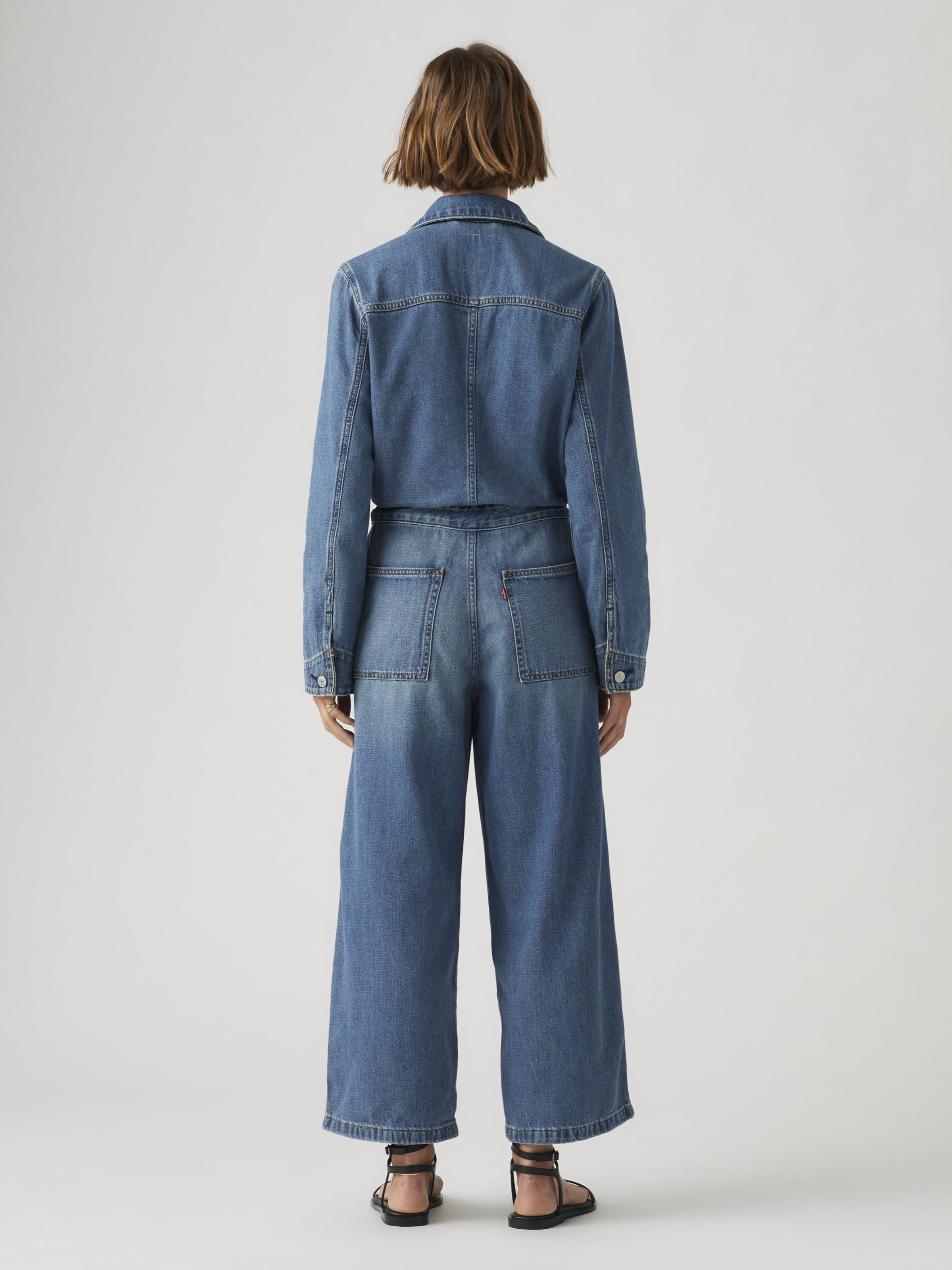 Iconic Jumpsuit In Stop Flaxing